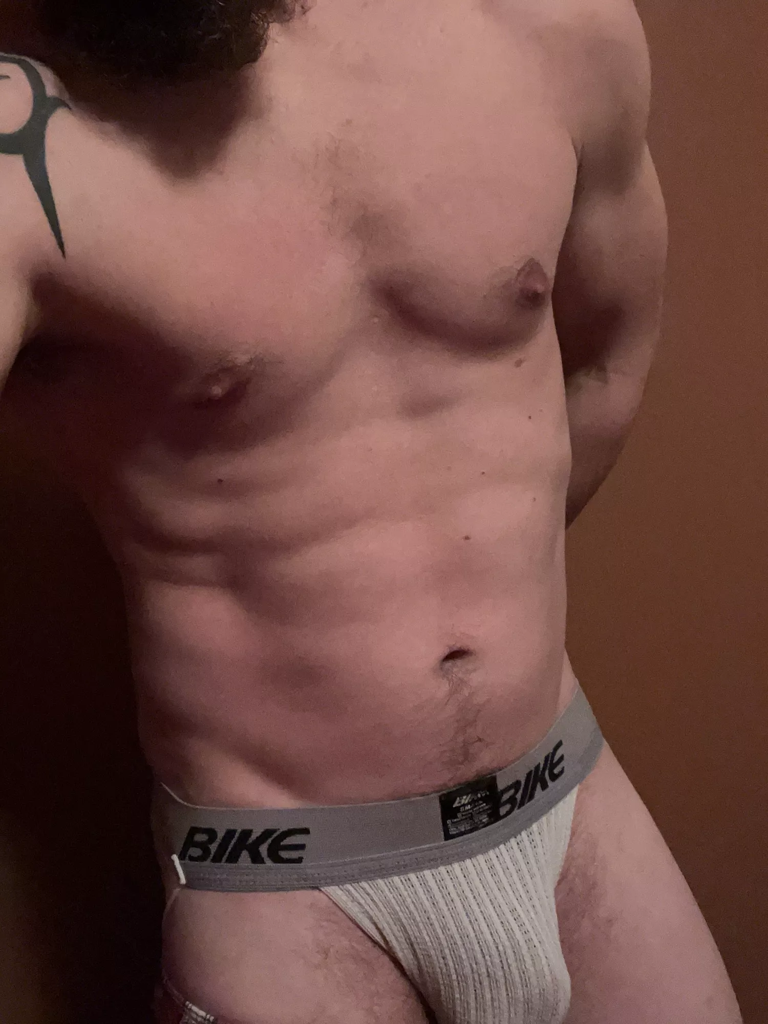 Hangin out in my jock