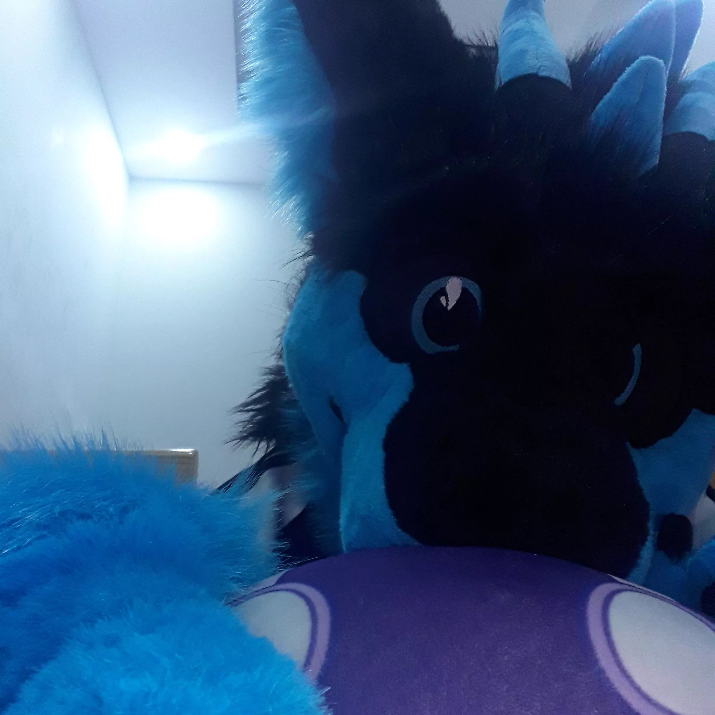 Happy fursuit friday with my new fursuit!