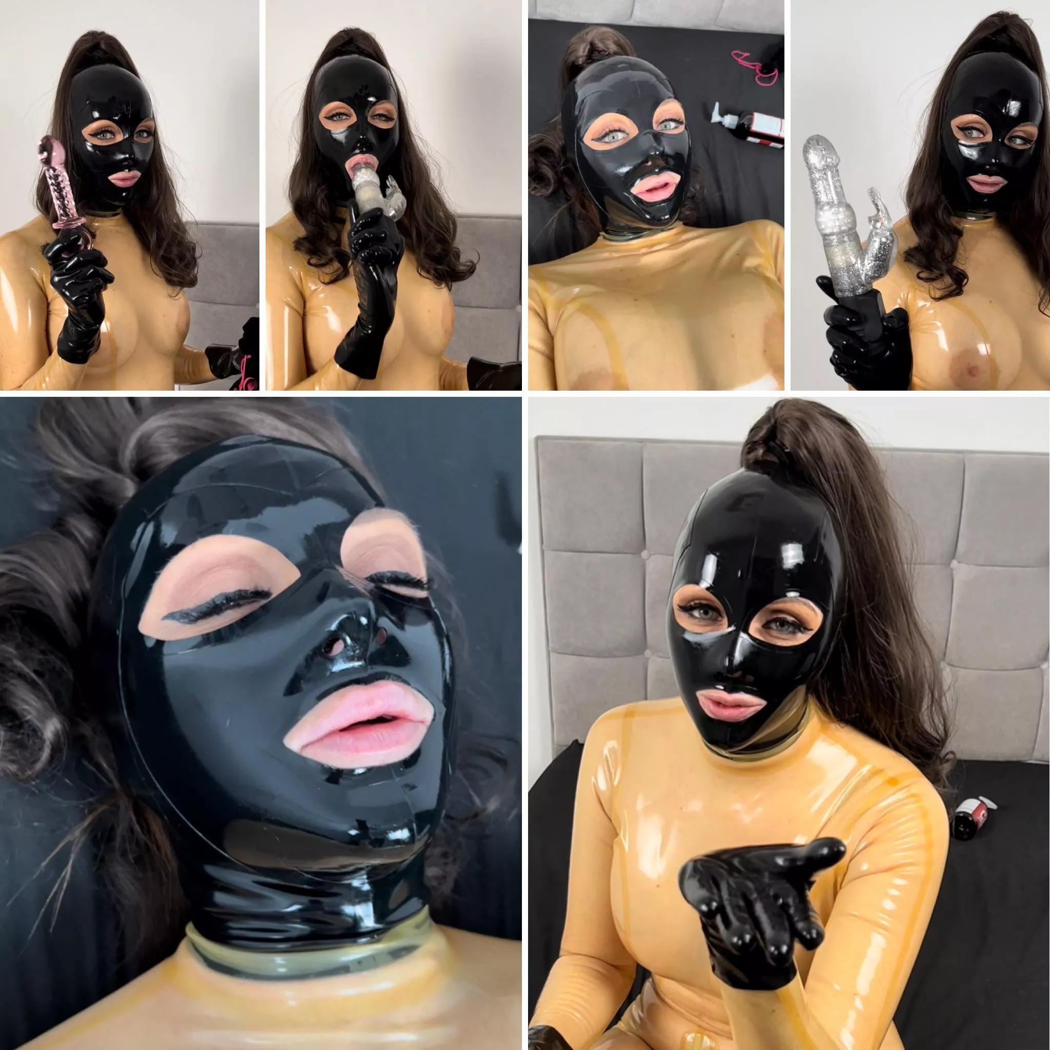 Happy Saturday night my Latex Lovelies 😈🖤✨🖤 here’s a few stills from my latest video xx