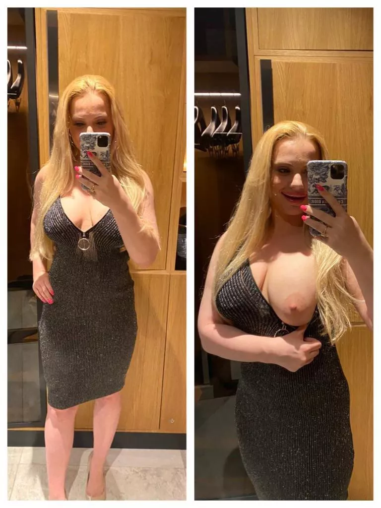 Happy to show you my titties before and after