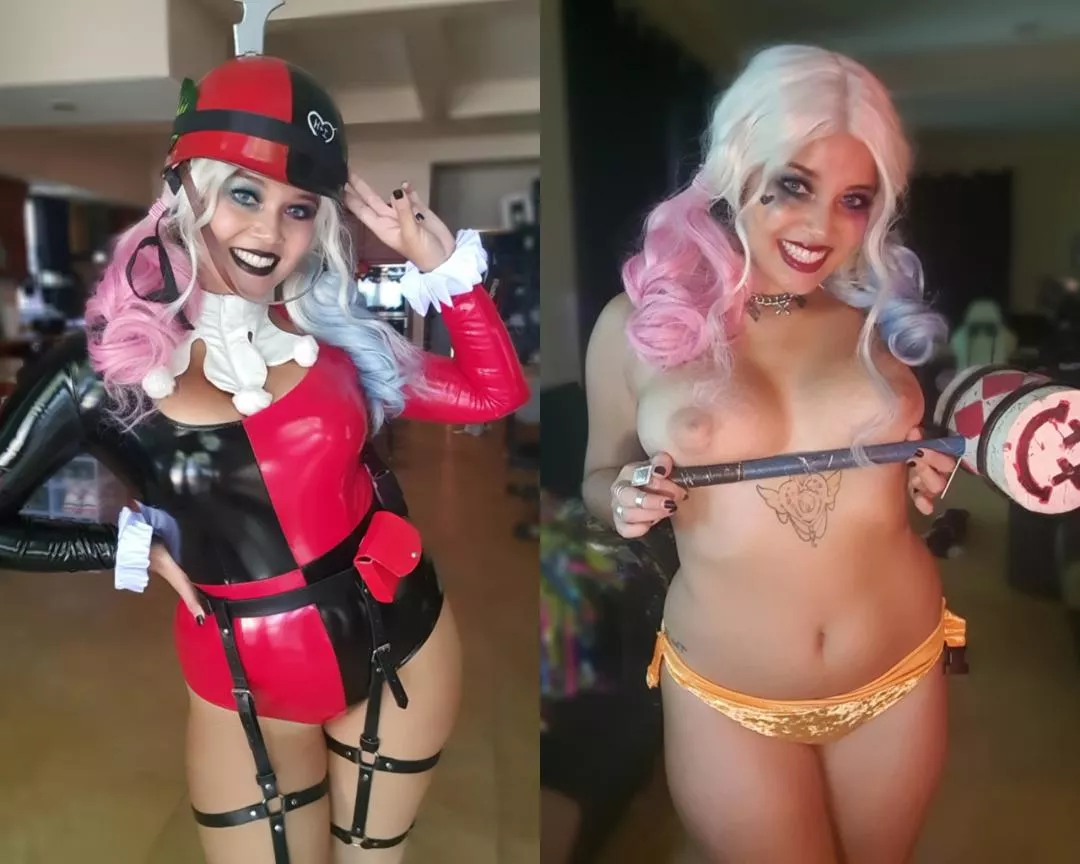 Harley Quinn on and off by me [F]