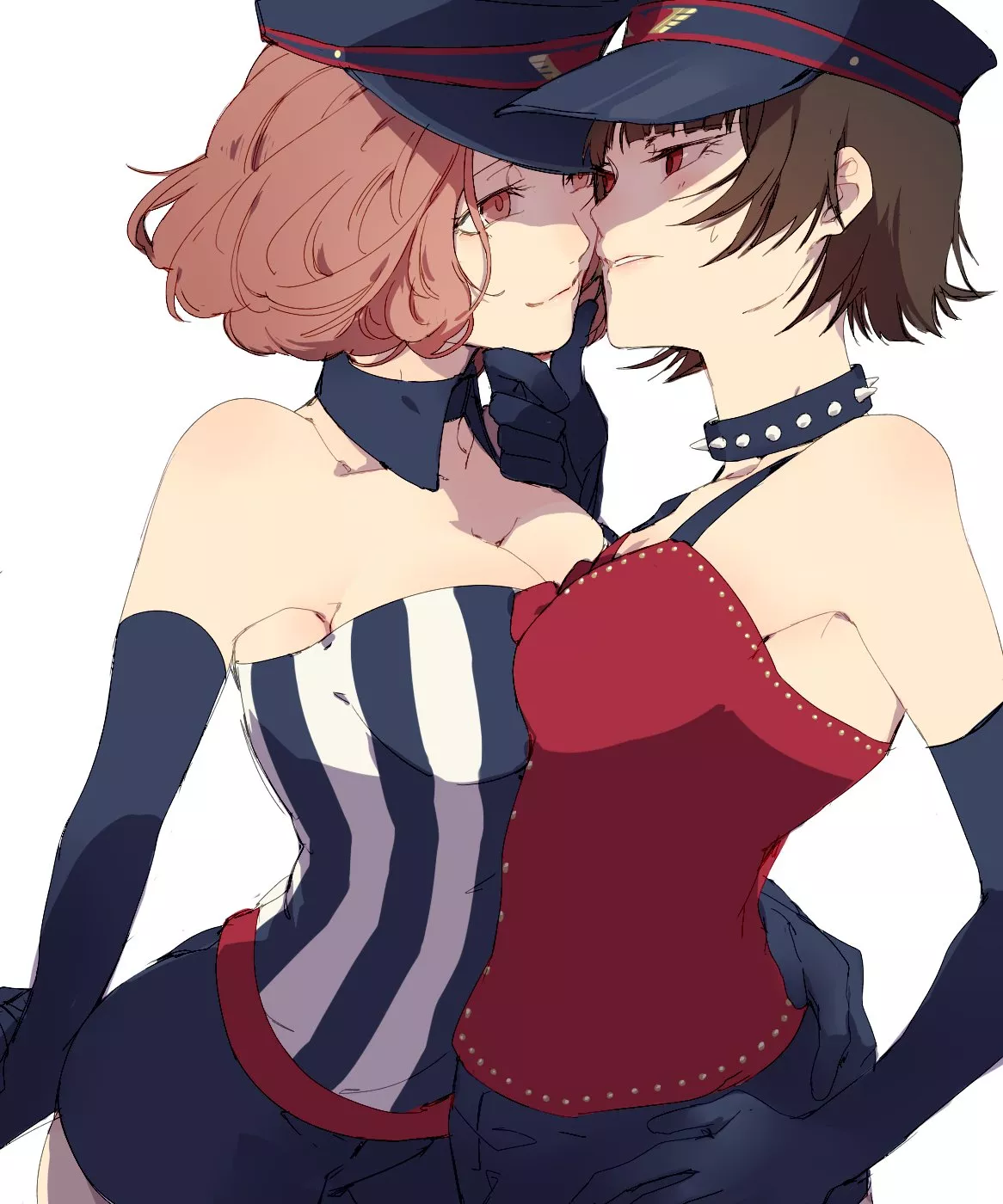 Haru And Makoto, Mutual Seduction [Persona 5]