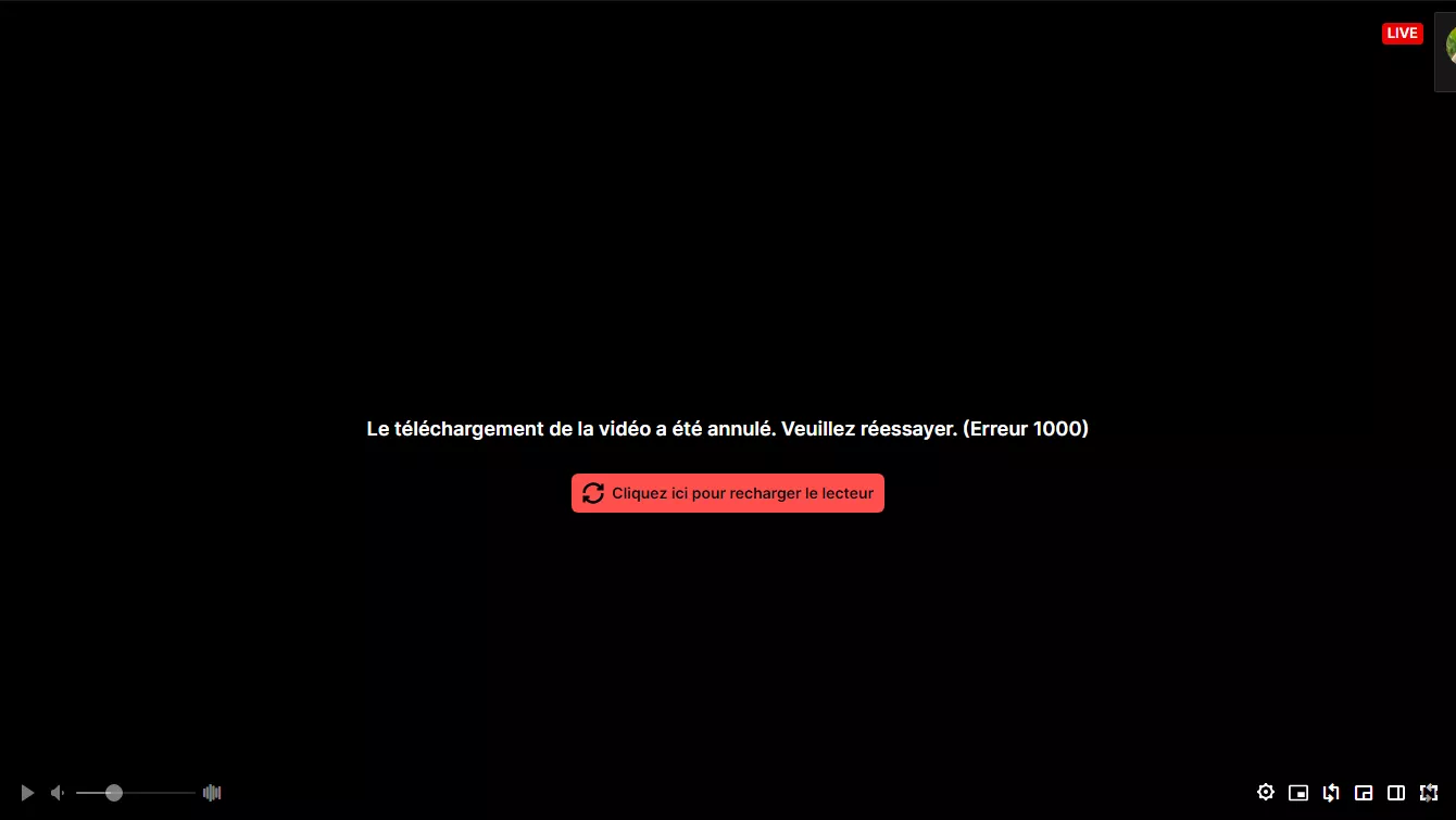 Has anyone ever figured out how to fix this issue when watching a stream? It seems to appear within the first 2 minutes of watching. I'm using Chrome. Clearing cache and cookies never fixed it for me. Been happening for a year now.