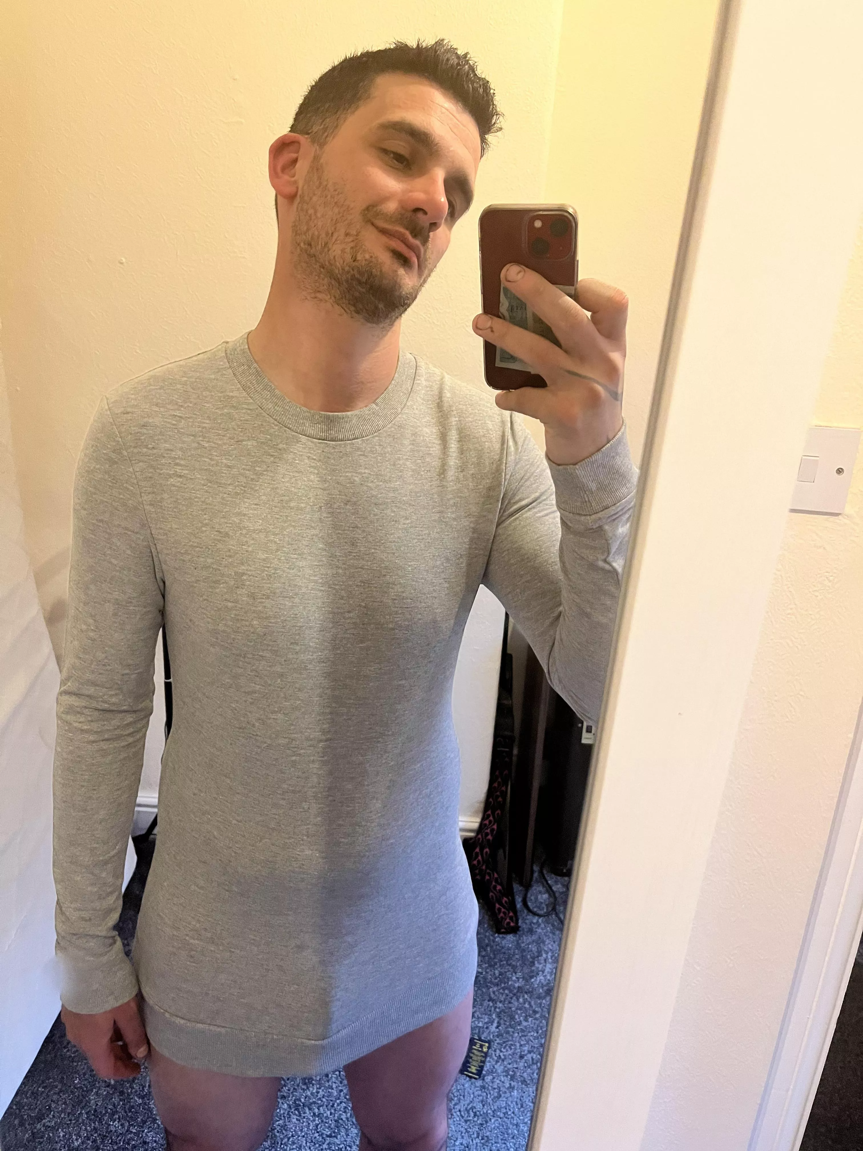 Have I shrunk or are jumpers getting longer?🤷🏻‍♂️😂😜