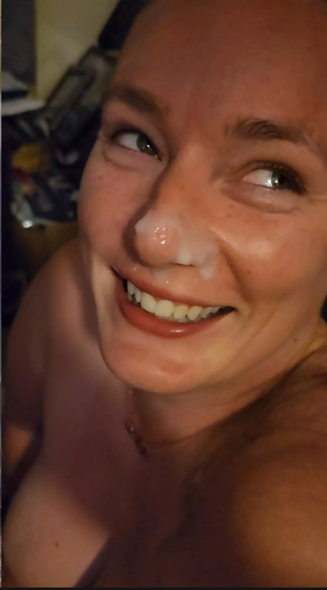 Have you ever seen such a happy cumslutðŸ˜Š