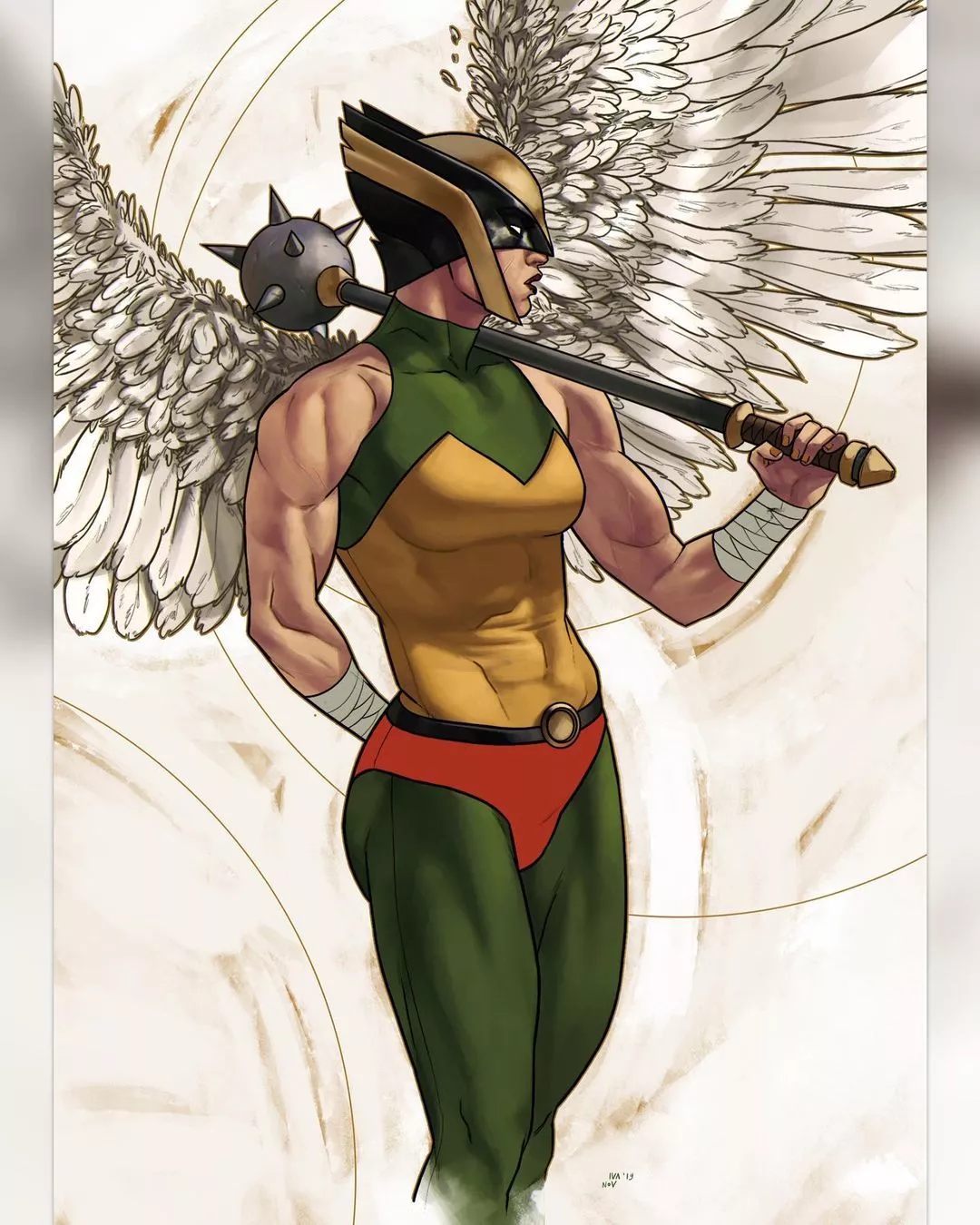 Hawkgirl by Dimaiv Nov.