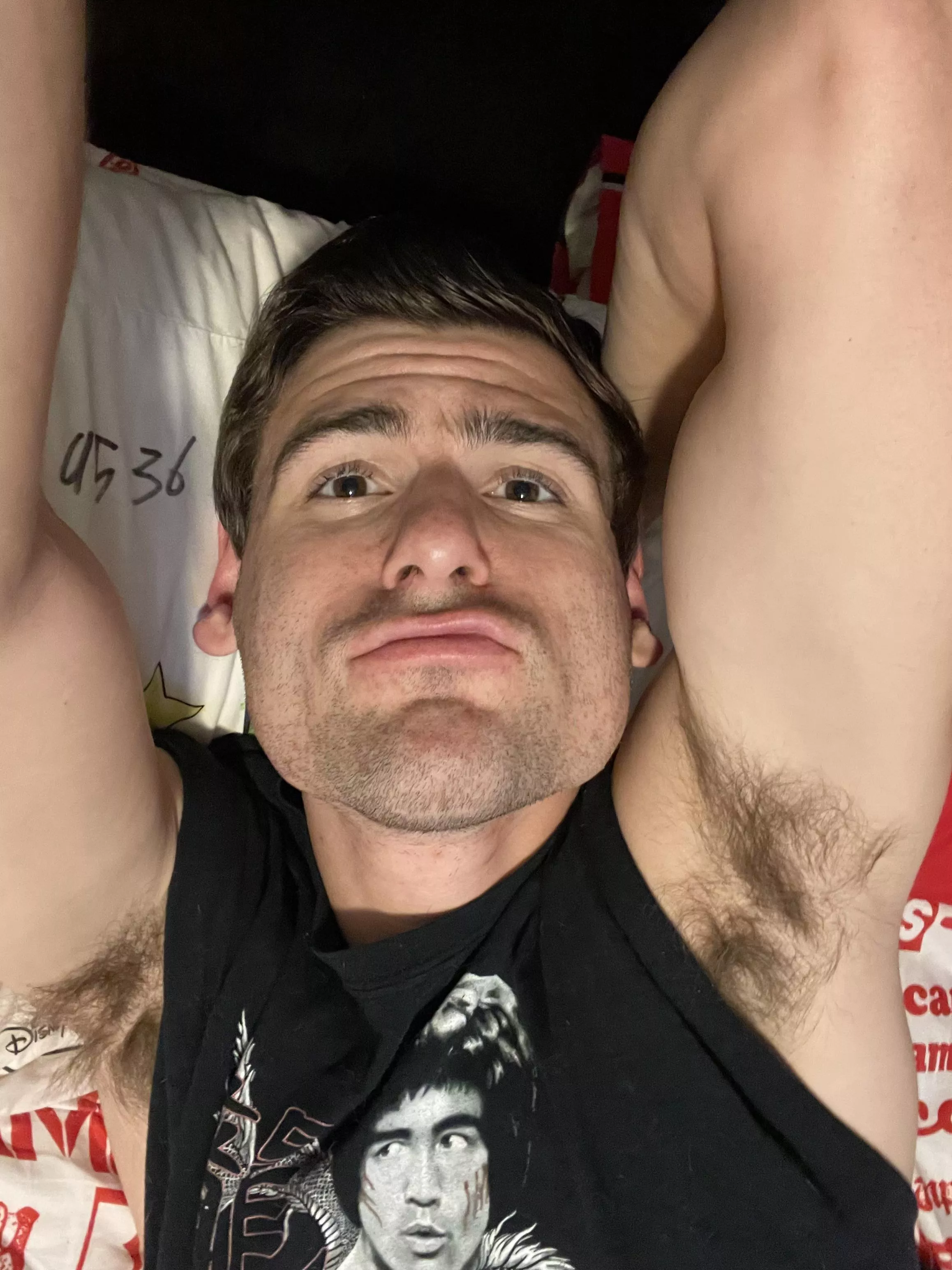 He has Some of the Hottest armpits on internet