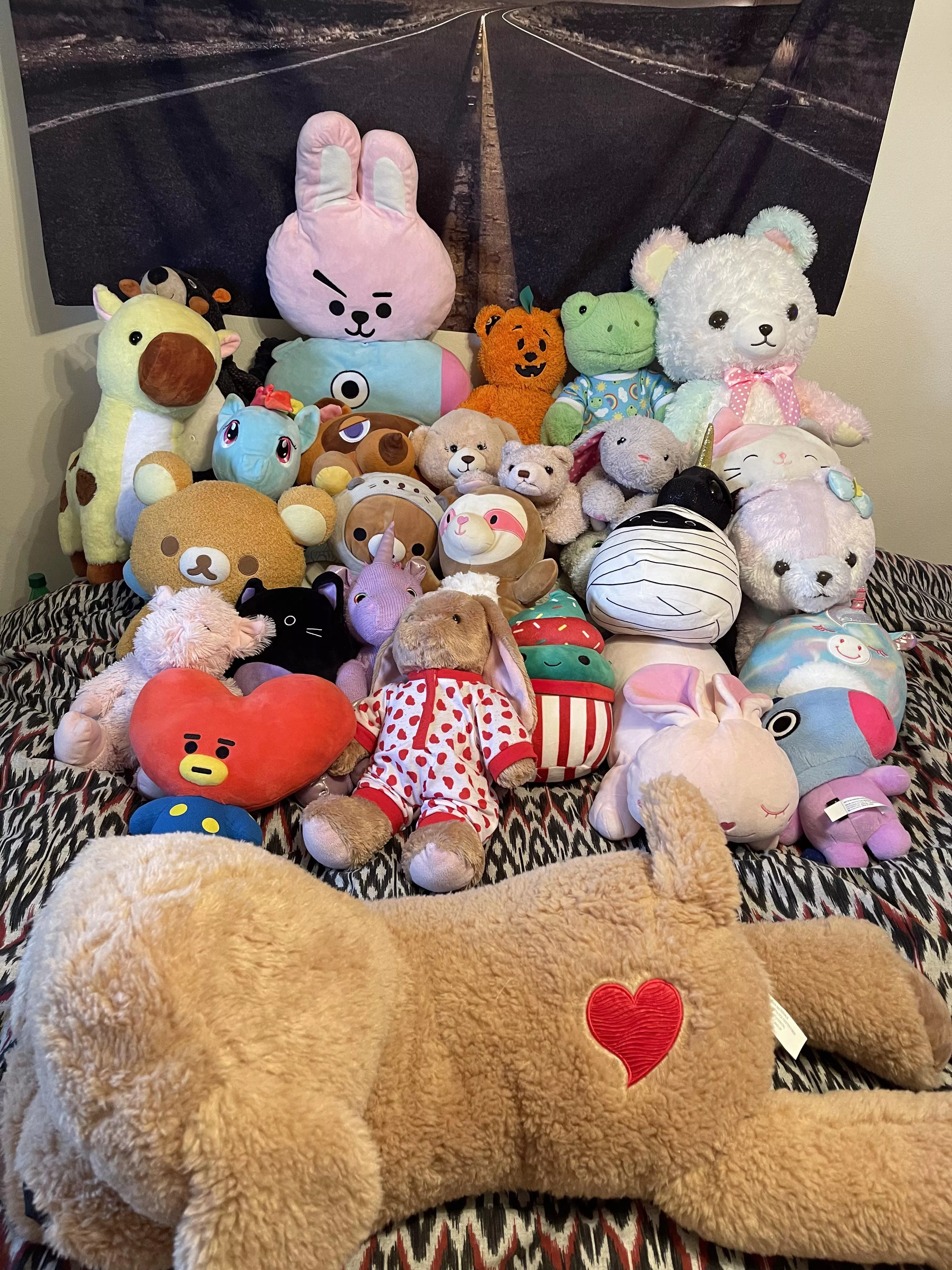 Hello! These are all my stuffies ^-^