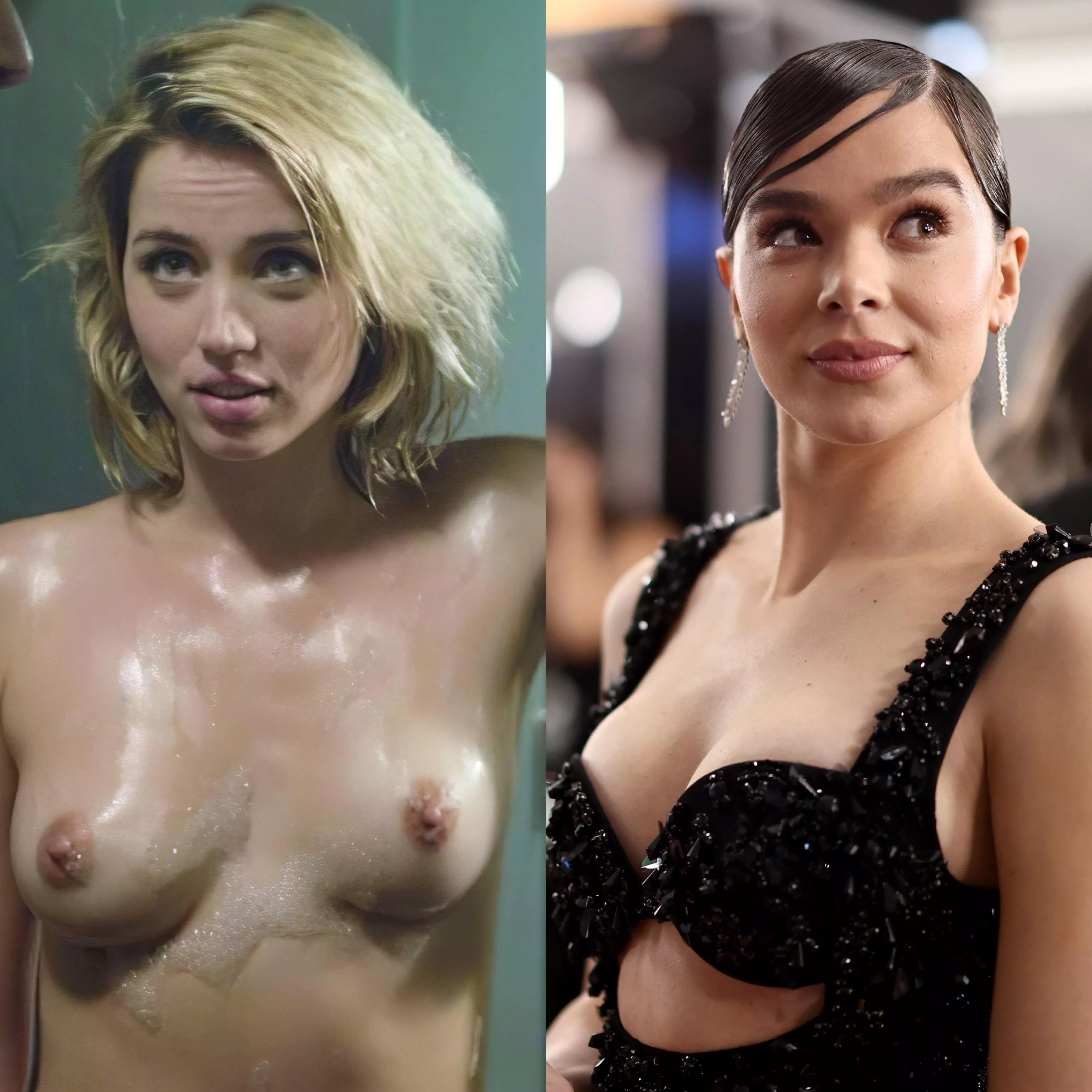 Help me cum to Ana de Armas or Hailee Steinfeld?