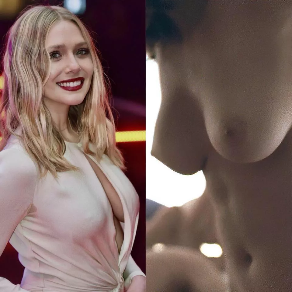 Help me cum to Elizabeth Olsen?