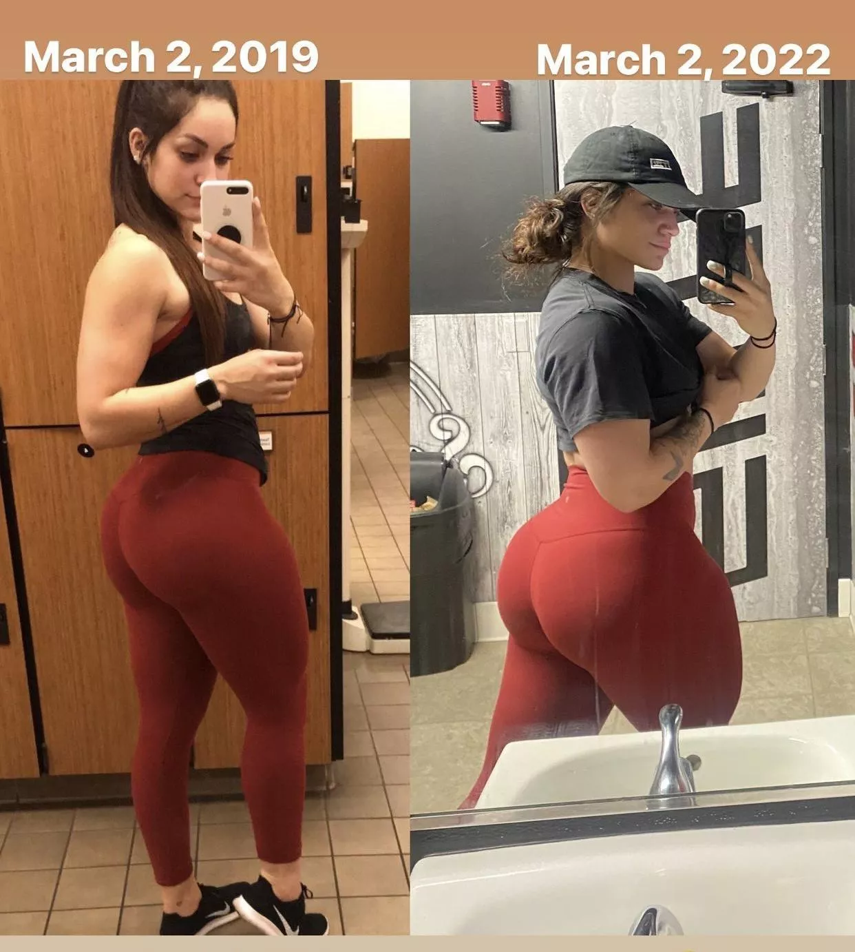 Her booty levelled up