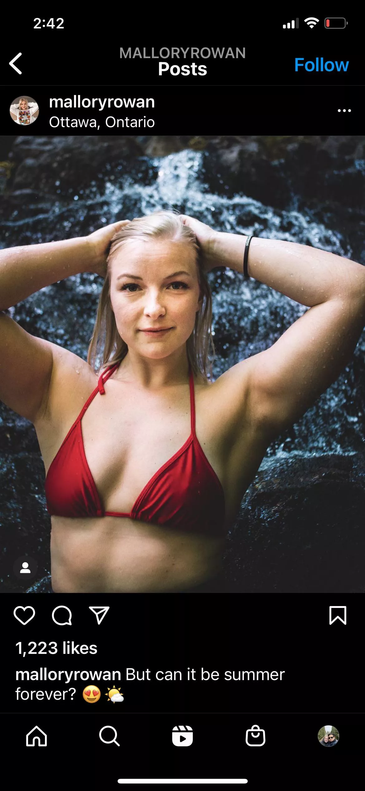 Her ig is malloryrowan sheâ€™s got beautiful pits