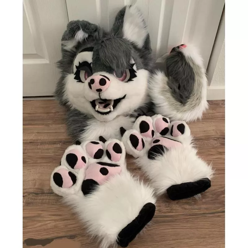 Here's my fursuit she is soo cute!