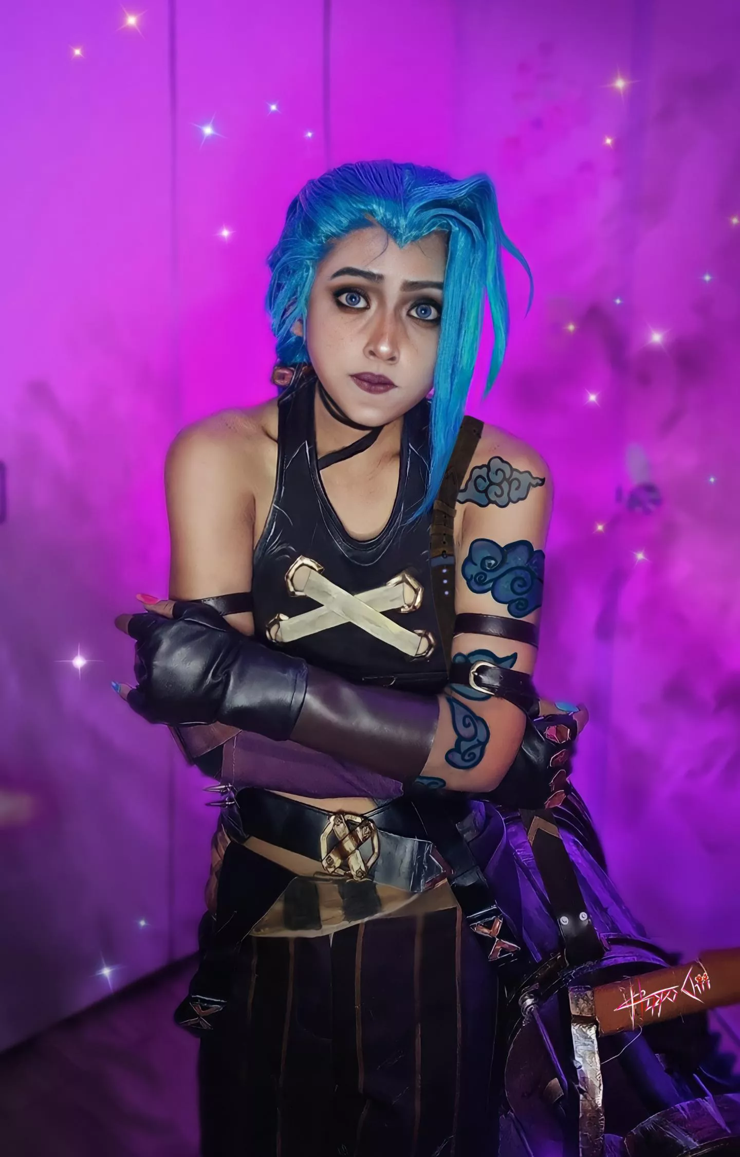 Hi~ Sharing My Jinx (Arcane ) Cosplay ^^