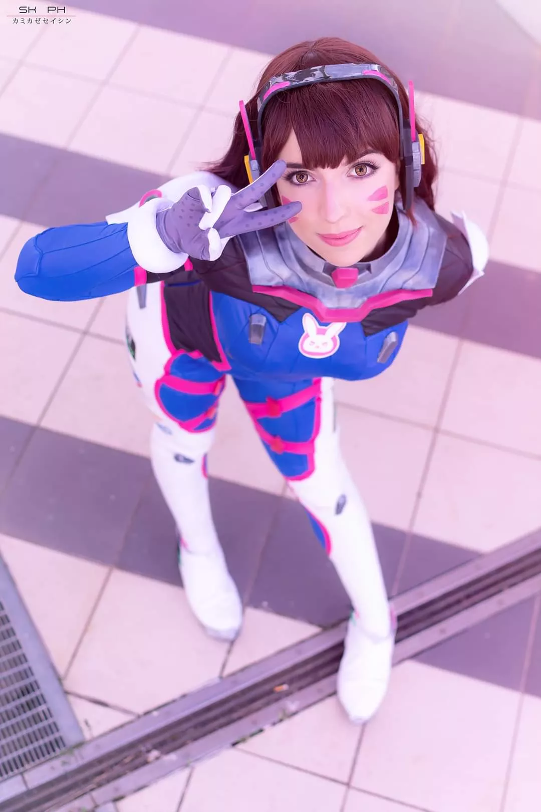 Hi!I want to share with you my D.va cosplay🐰💗