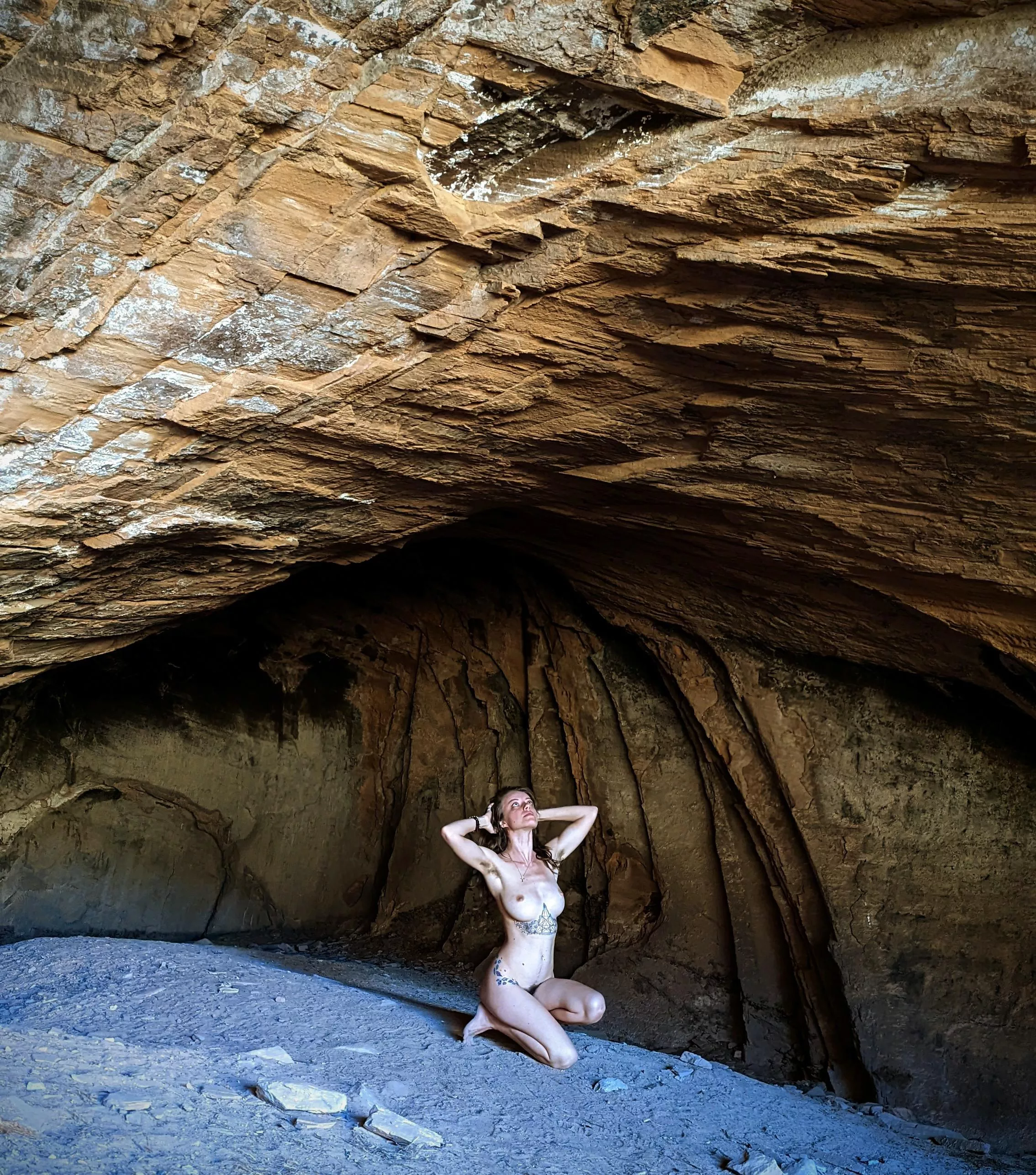 Hiking naked is the only right way to hike Teddy Roosevelt said so