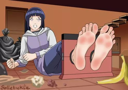 (Hinatak) sexy soles by (The ghostlytickler