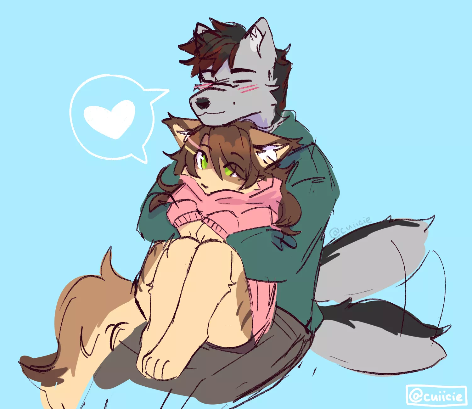 hold her gently with care!! (art by me)