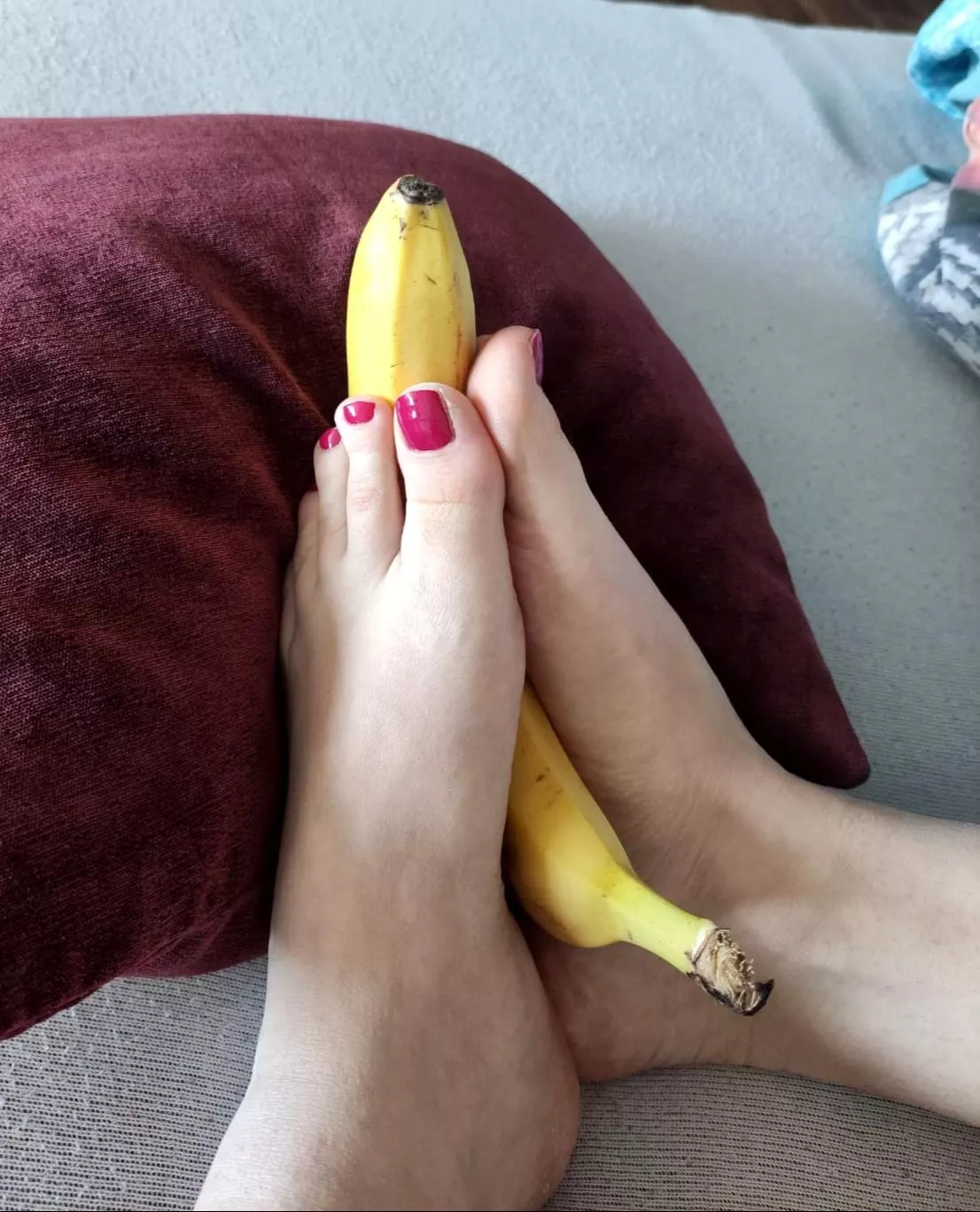 Hope this counts, because banana was happy. (F)