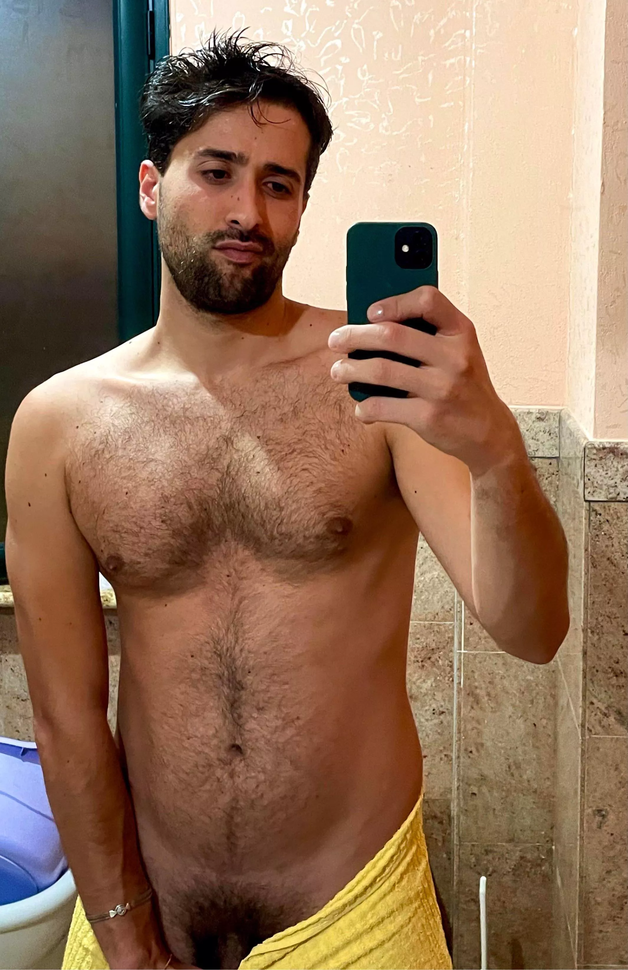 Hope you don’t mind some chest hair