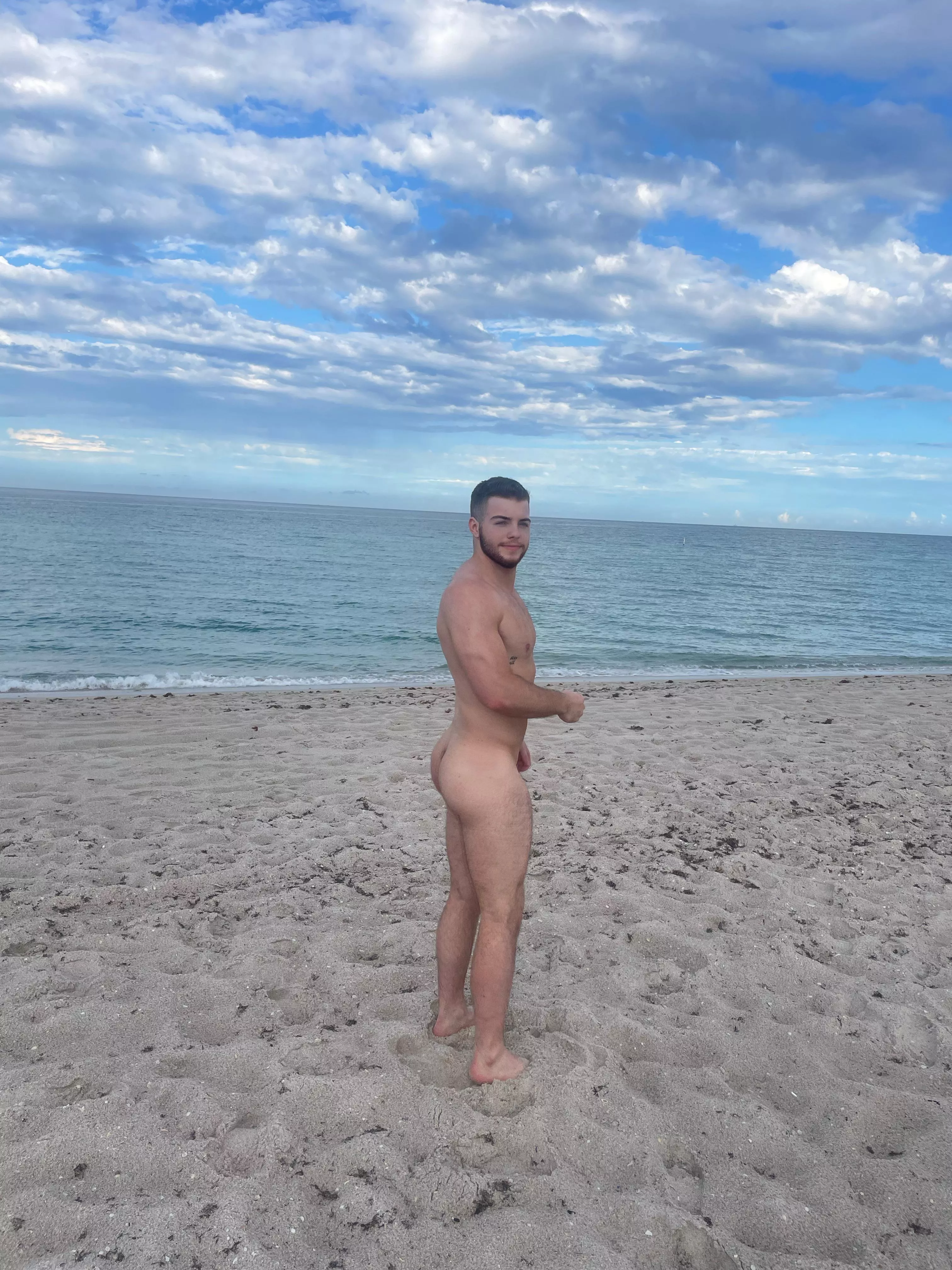 Hope you enjoy my cute butt at the beach