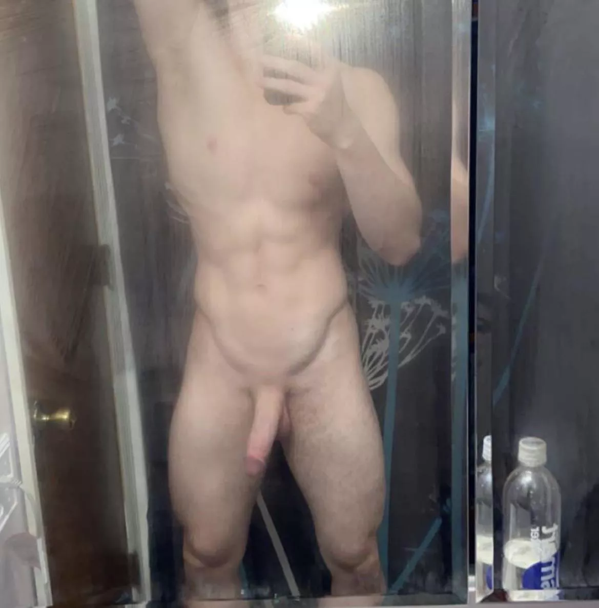 Hope you like my semi-hard teen cock ;) (18)