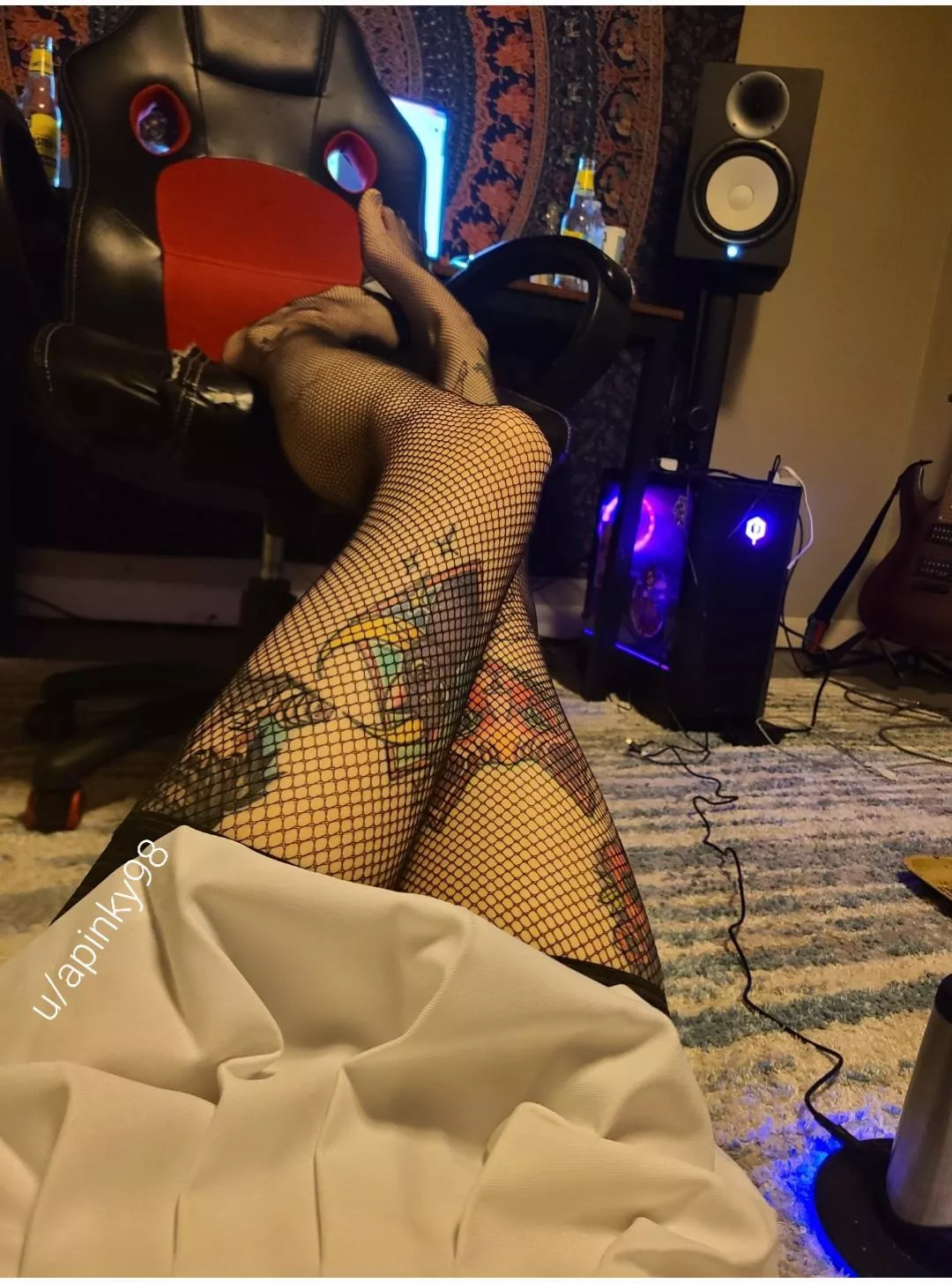 Hope you like tattoos and fishnets :)