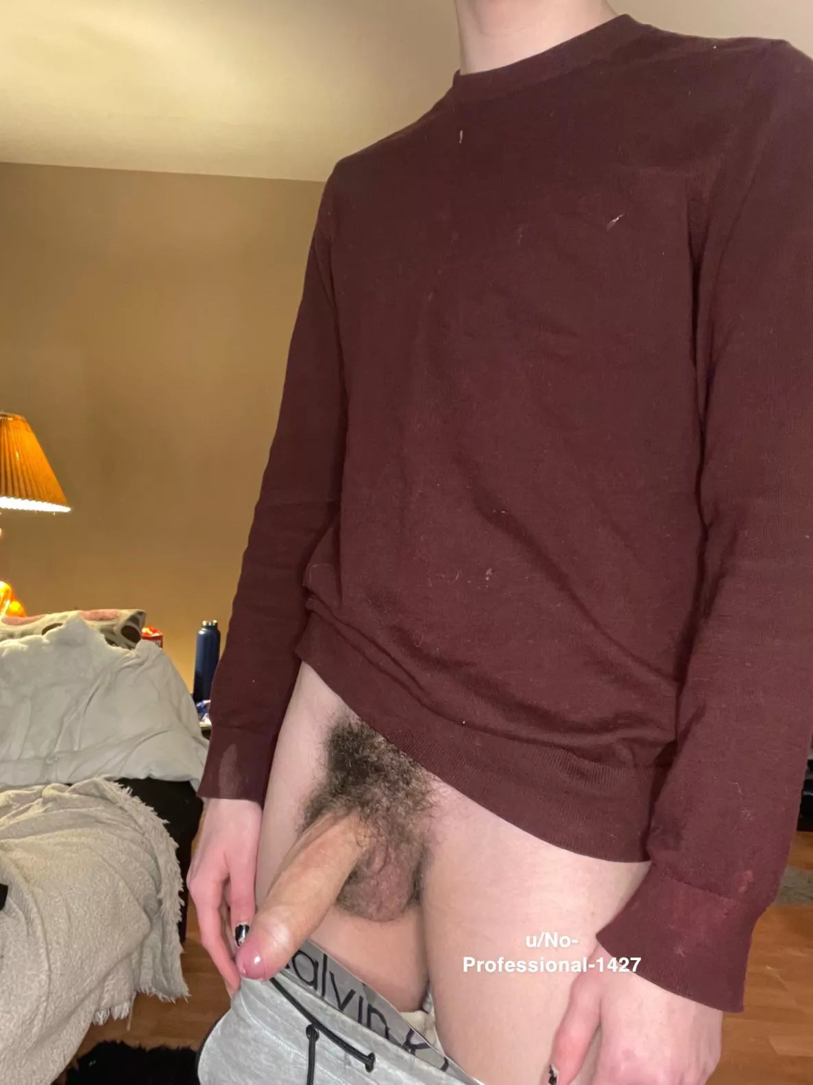 Hope you like the smell of pubes