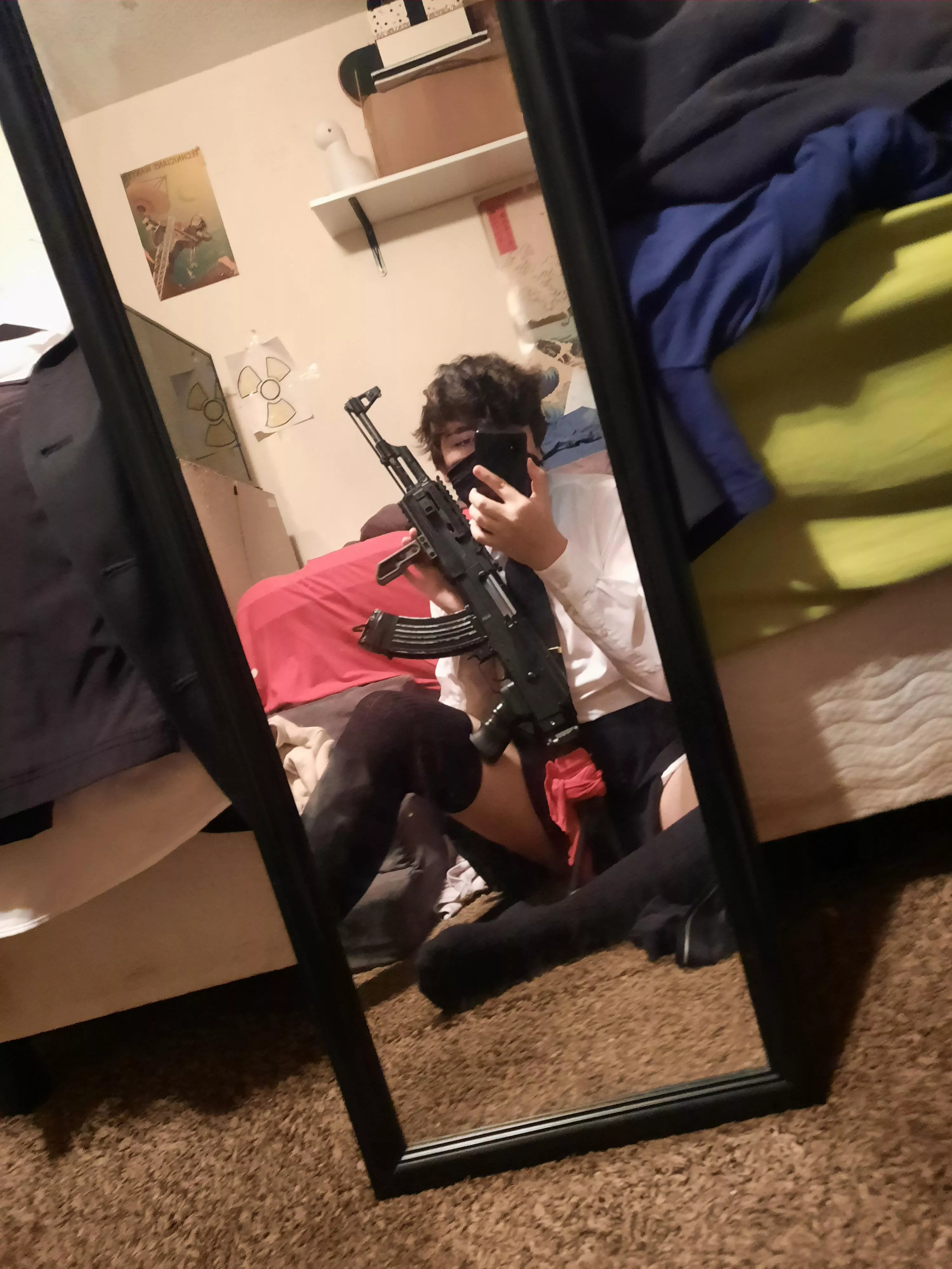 Hopping on the Femboy With Gun bandwagon