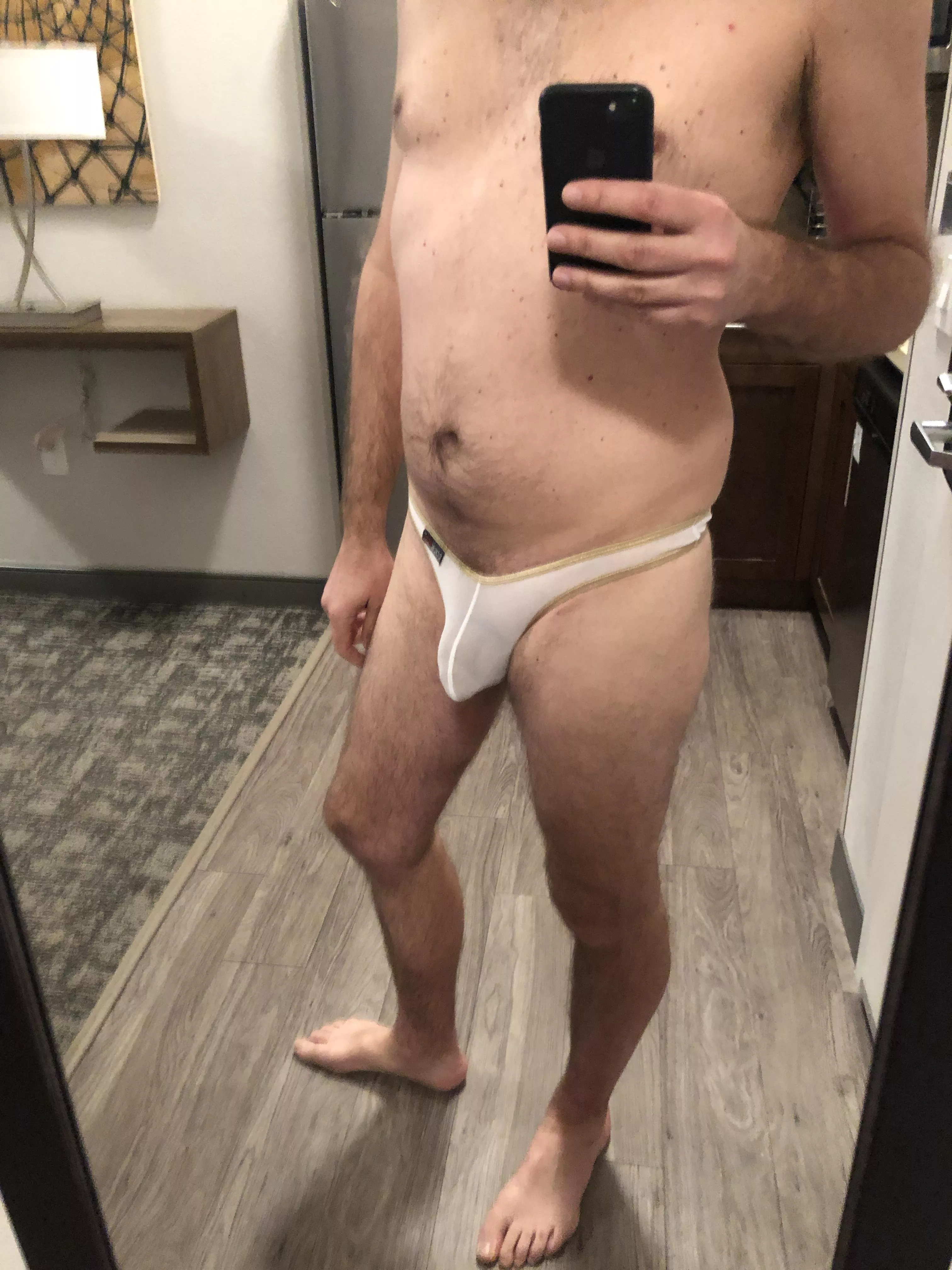 Horny in a thong. HMU