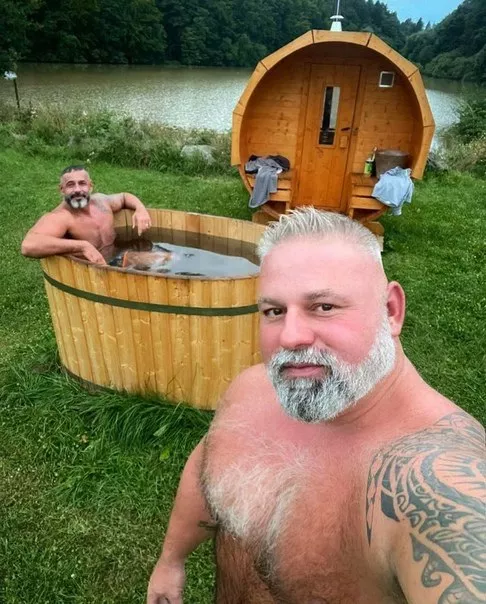 Hot tub dude