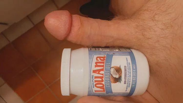 How about I slather some of this all over my cock and slam into your holes repeatedly