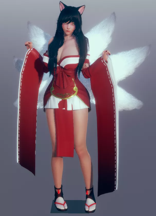 How accurate is the ahri I made? (C)