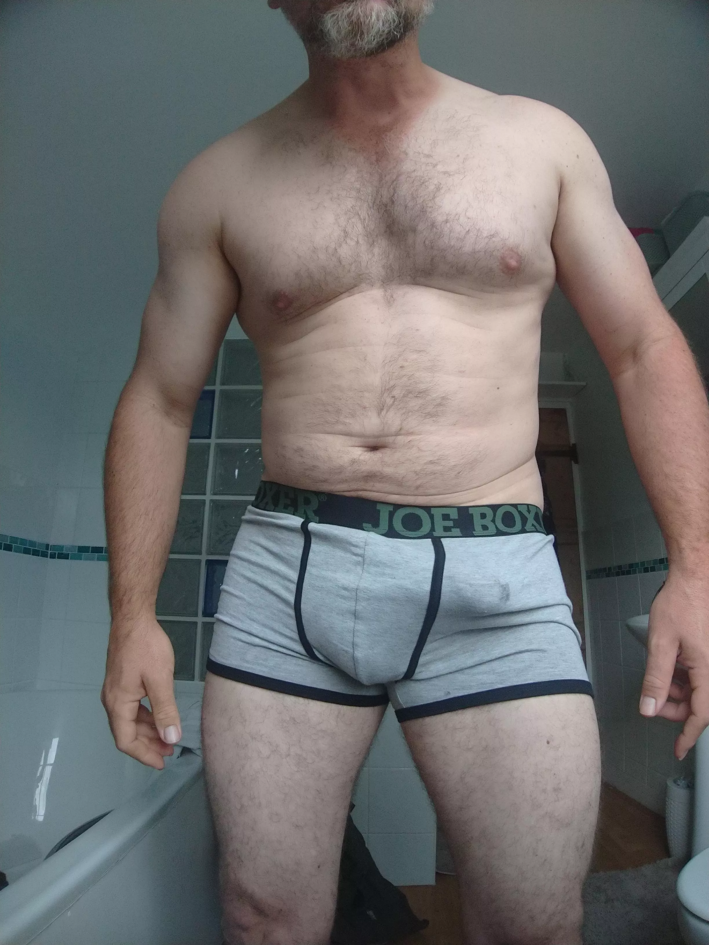 How do you feel about grey shorts and precum?! (44)