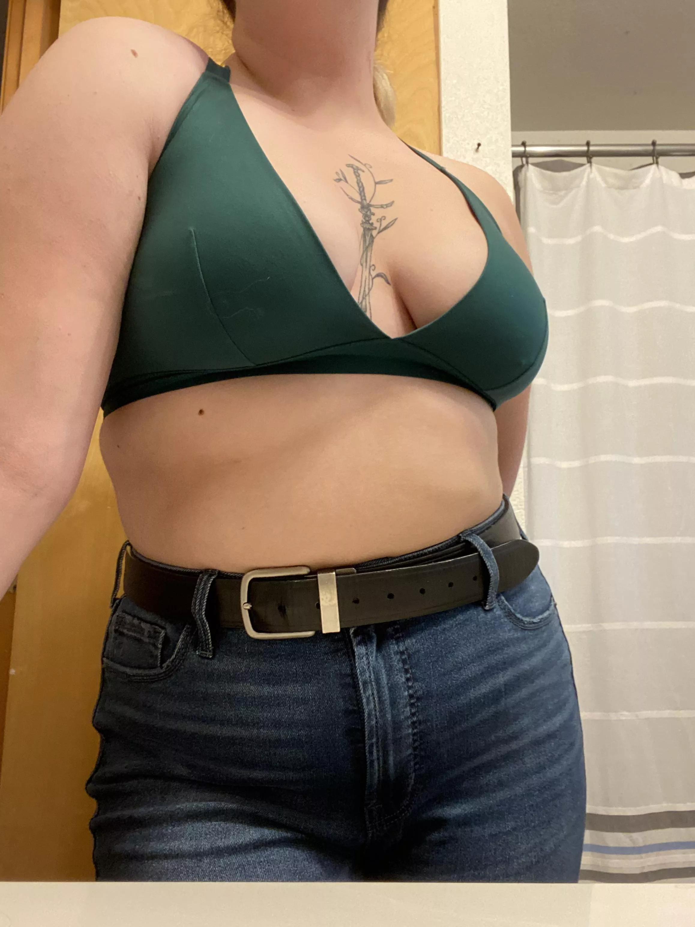 How does my new bra look?