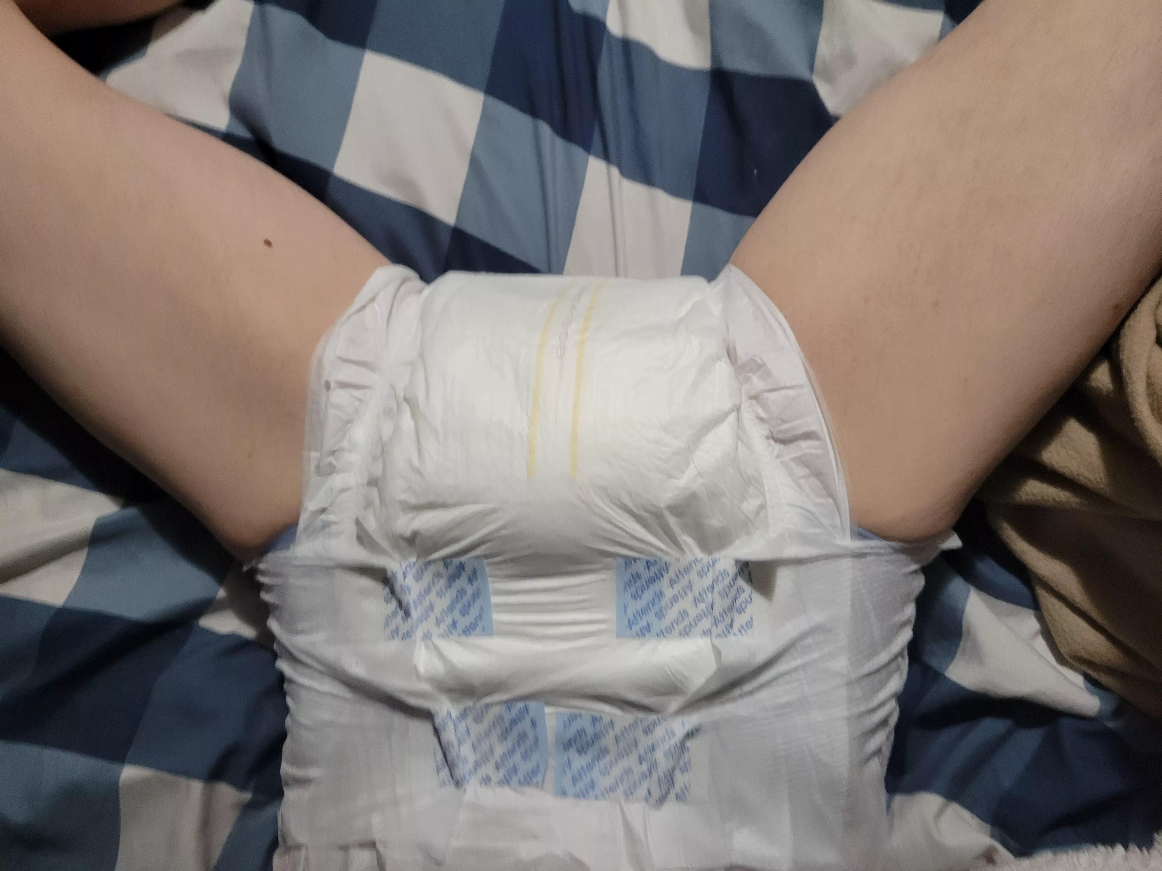 How long should I wear this fresh diaper with a pullup double ?