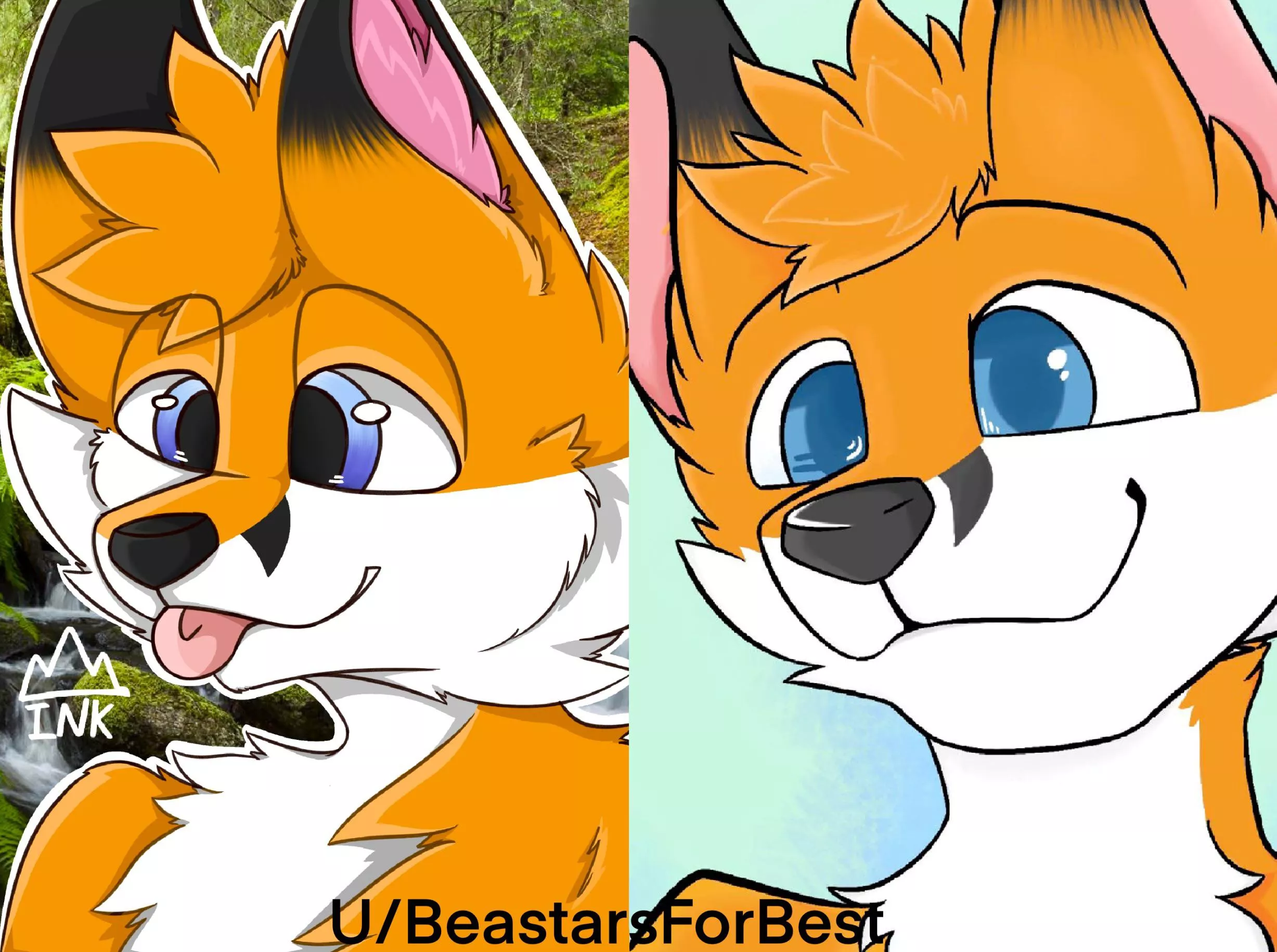 How my art has evolved over the course of 1.5 - 2years! (Art by me)