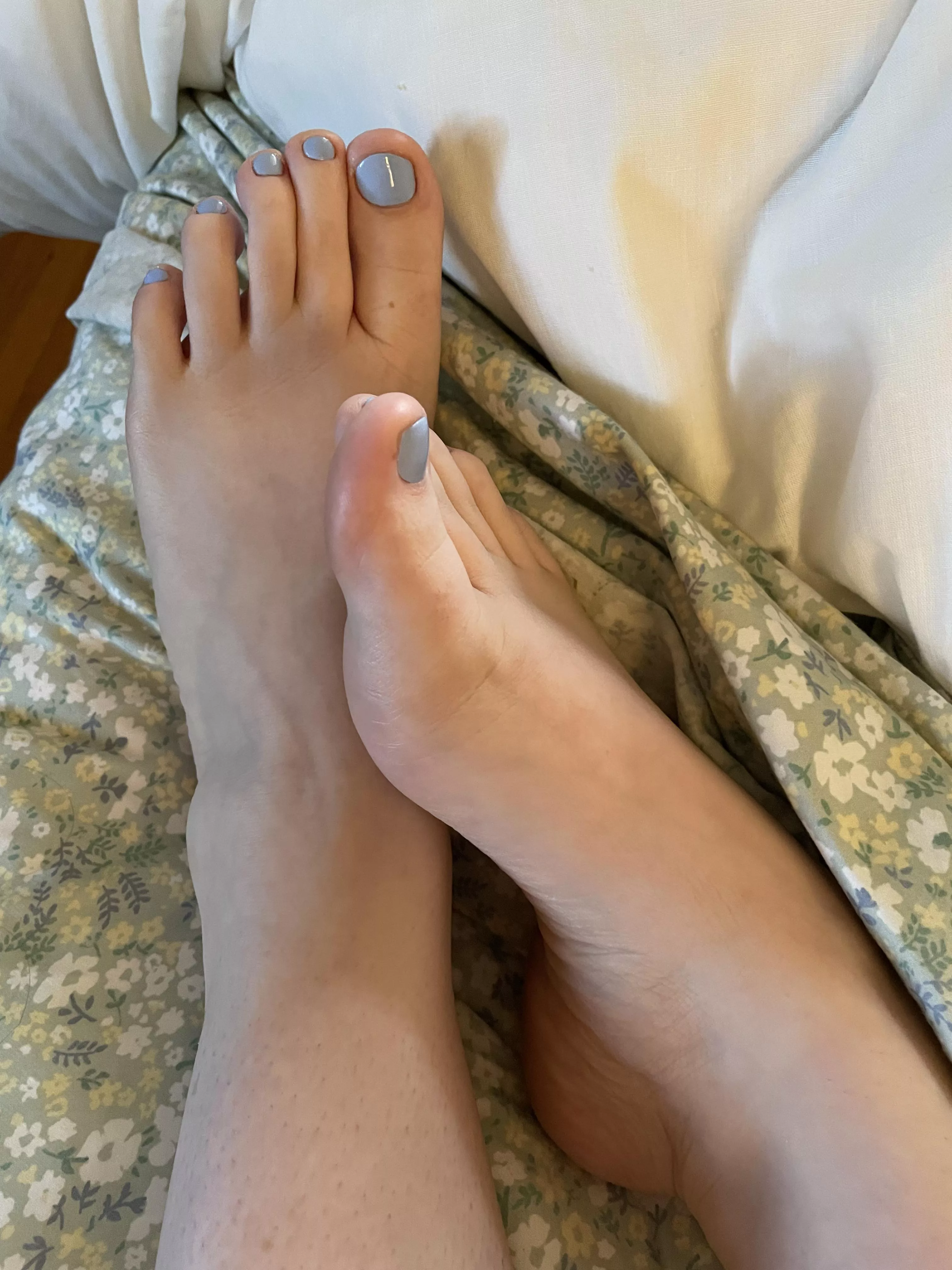 How would you rate my new pedicure? Theyâ€™re so soft nowâ€¦