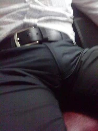 Huge cock bulging out of pants