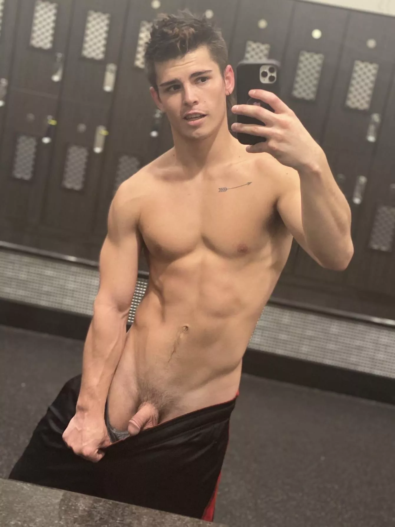 Humpday locker room flash