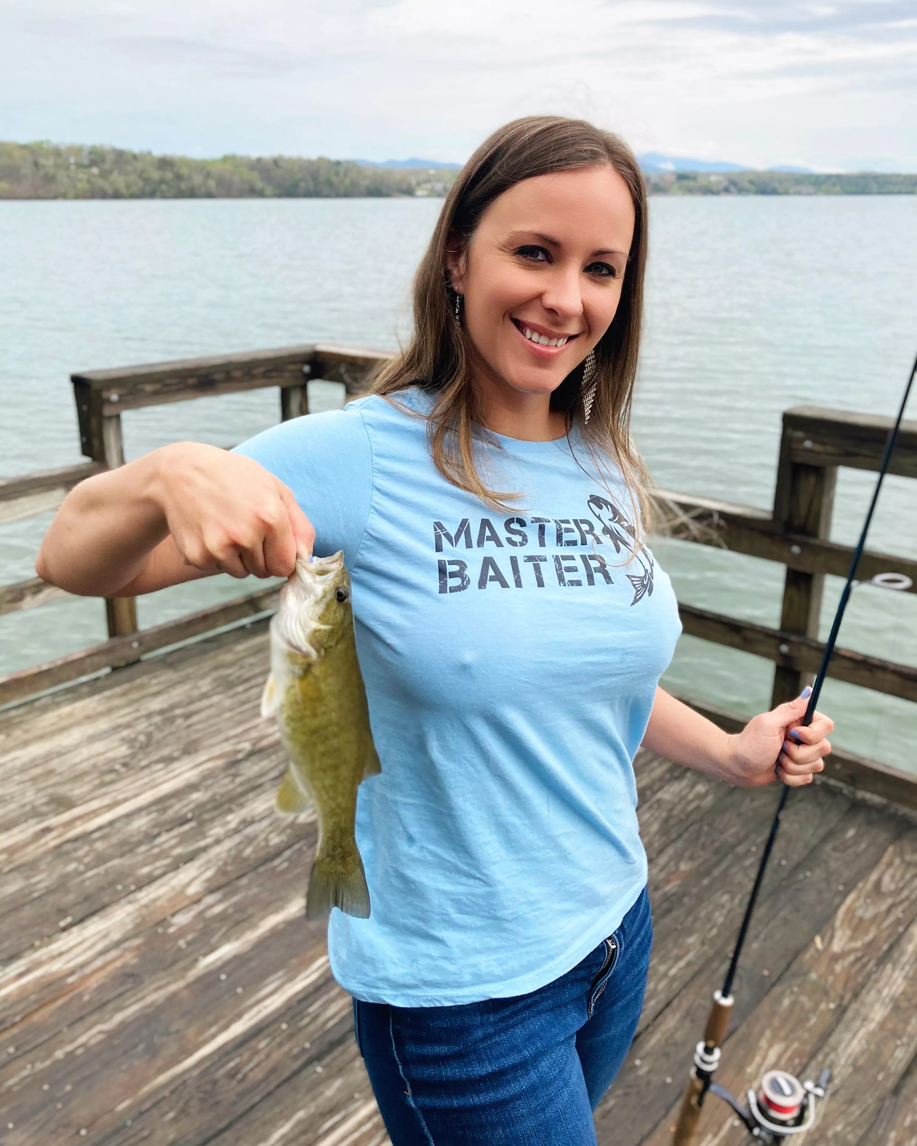 I always get lots of attention when I wear this shirt to the lake