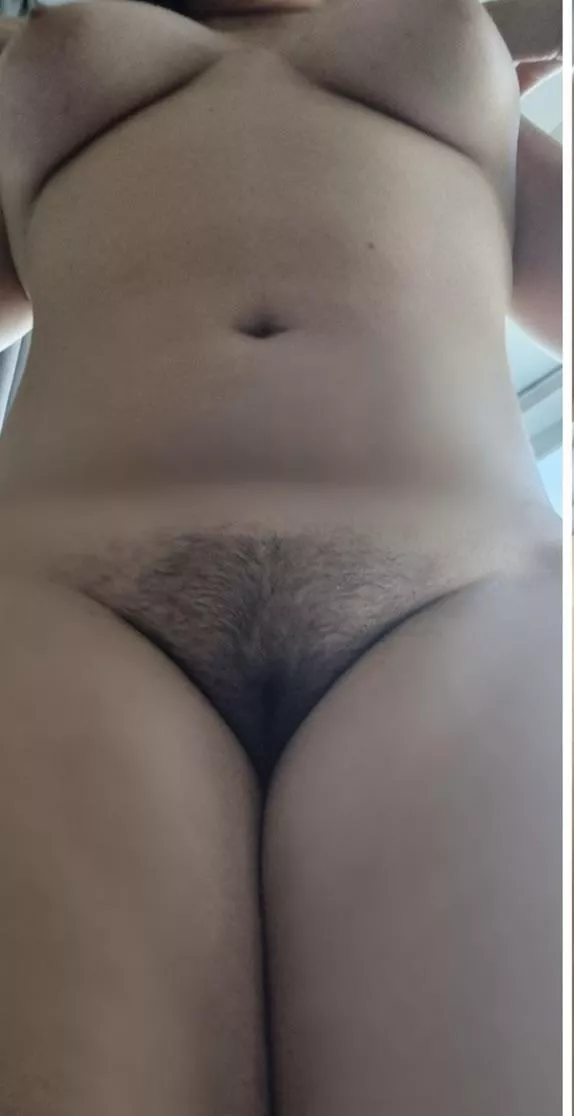 I am so nervous to post my hairy pussy on here interact if u think I should post more