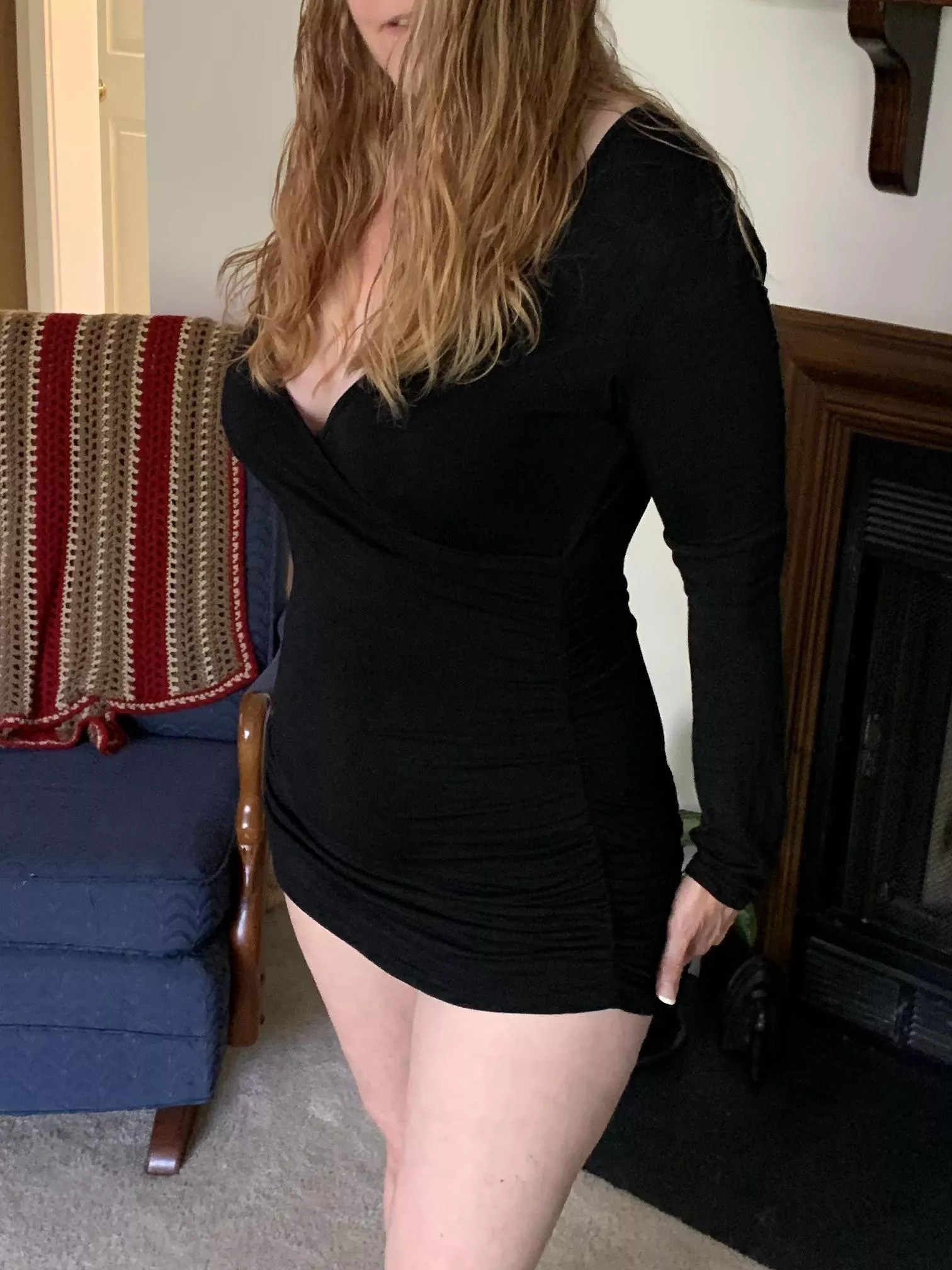 I believe this dress is too short! (56yo) (OC)