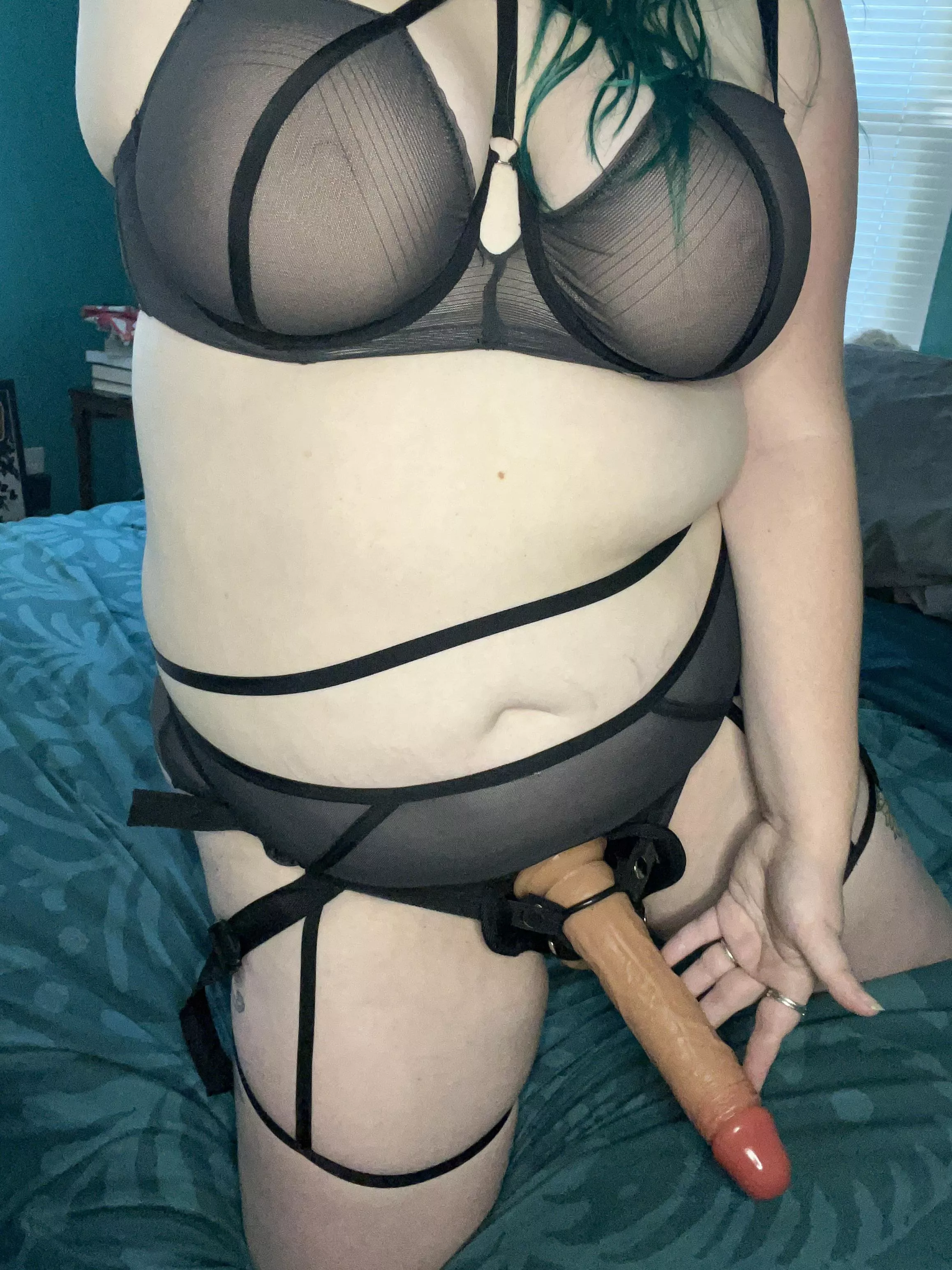 I can’t wait to hear you gag on Mistress’s cock.