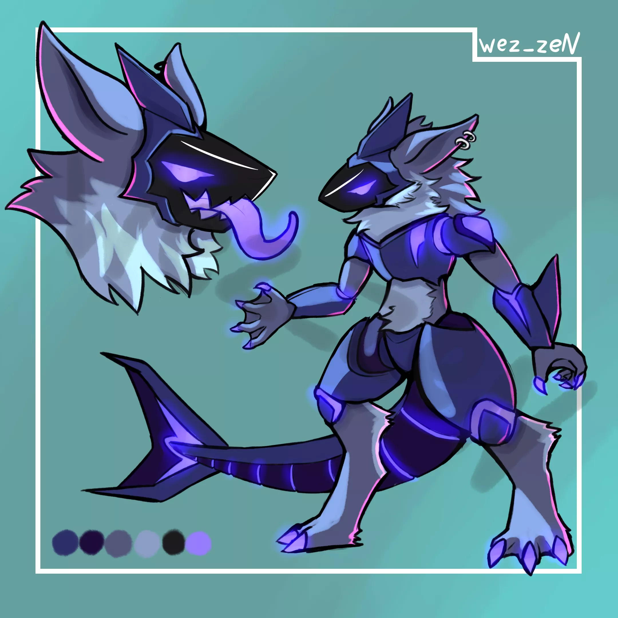 I did this cutie shark for adopt!! (commission infos on comments)