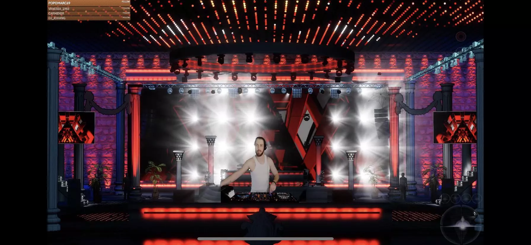 I don’t speak much in my streams due to the complex task of playing music, controlling the lights, video effects and camera moves in my 3D world. Do you prefer a DJ that talk often or focus on the task? Could use some feedback thx :)