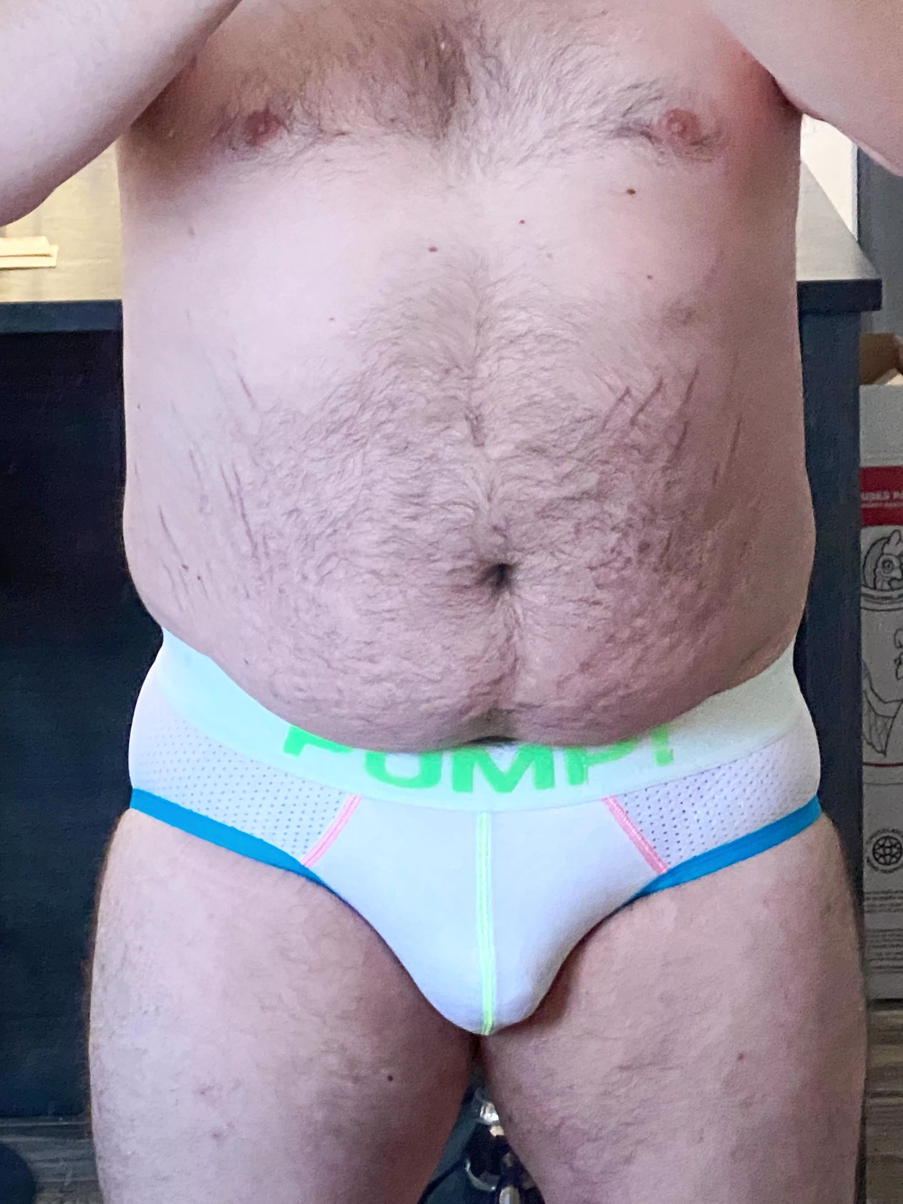 I don't usually wear white briefs but I have to admit that I love Pump brand ðŸ™ˆðŸ”¥