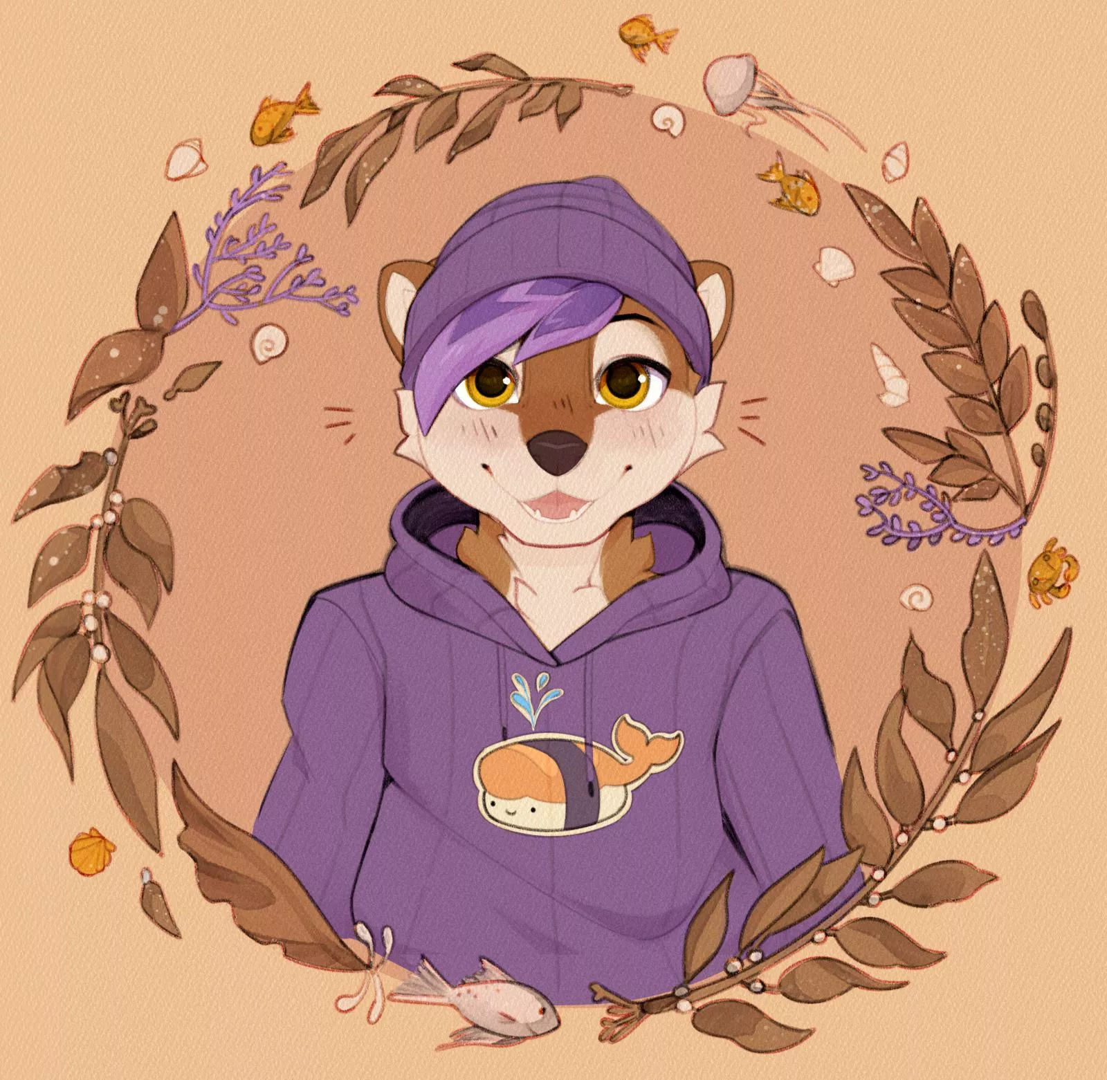 I drew an icon for my sushi-loving friend!