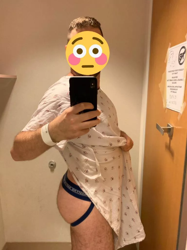 I fogrot to wear real underwear for my MRI.