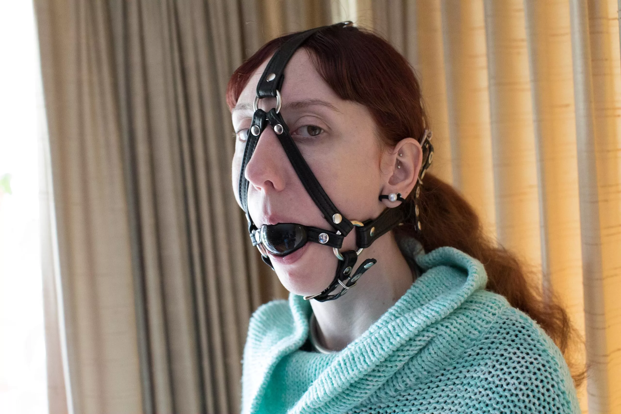 I got a new harness gag, wanted to share it with you.